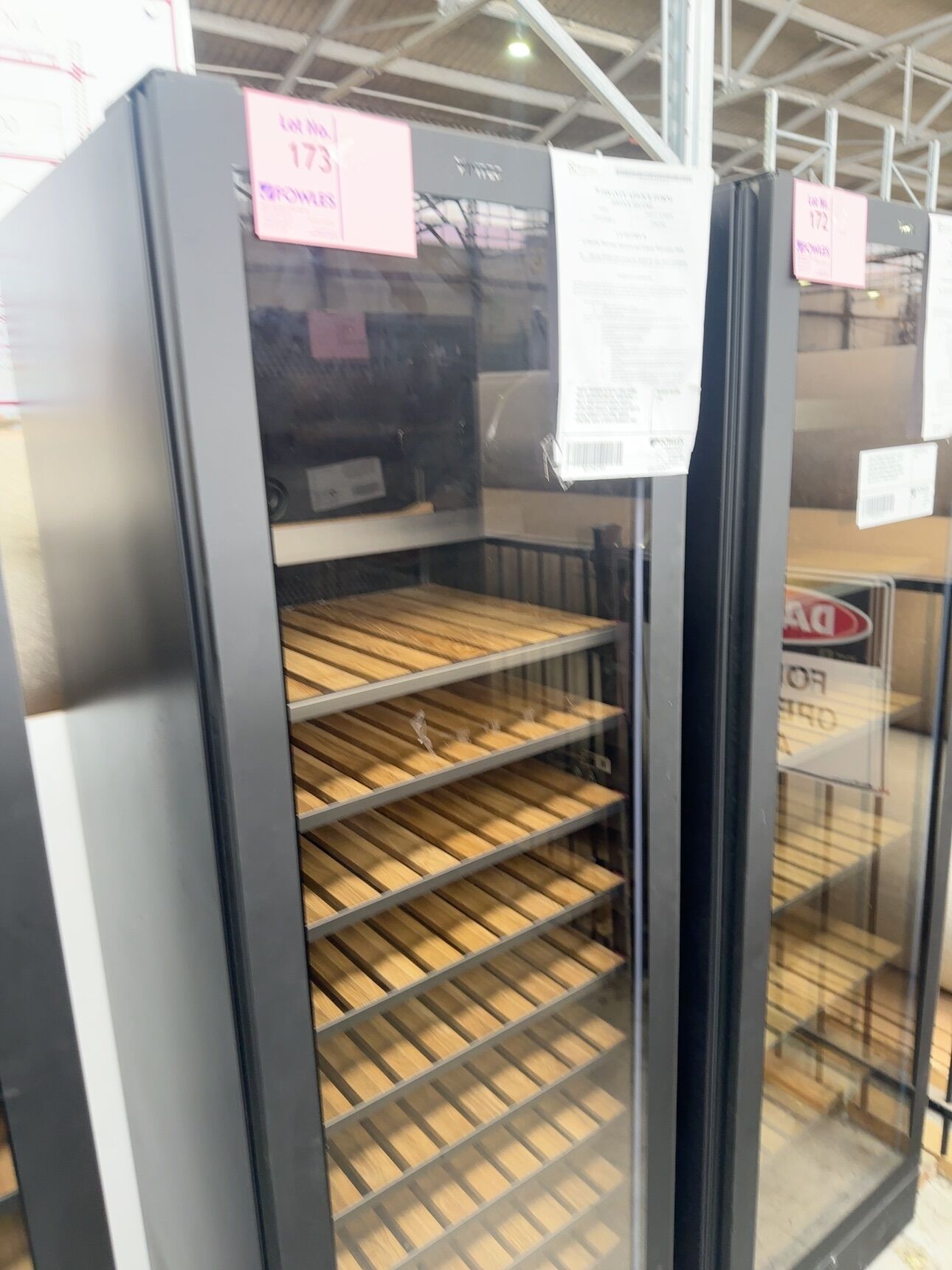 VINTEC VWM198PBA-R, PREMIUM 126 BOTTLE WINE CABINET WITH FULLY EXTENDABLE TELESCOPIC SHELVES, MULTI TEMP OR SINGLE ZONE WITH LED DISPLAY, X-WIDE CRADLES, DOUBLE GLAZE ANTI UV GLASS, HUMIDITY RECYCLING, WINTER FUNCTION, WITH 12 MONTH WARRANTY VINTEC VWM198PBA-R, PREMIUM 126 BOTTLE WINE CABINET WITH FULLY EXTENDABLE TELESCOPIC SHELVES, MULTI TEMP OR SINGLE ZONE WITH LED DISPLAY, X-WIDE CRADLES, DOUBLE GLAZE ANTI UV GLASS, HUMIDITY RECYCLING, WINTER FUNCTION, WITH 12 MONTH WARRANTY