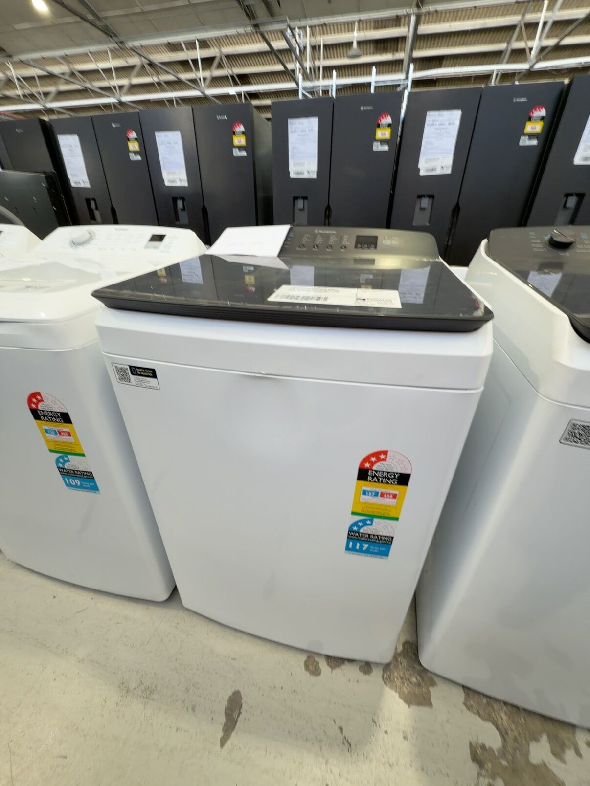 WESTINGHOUSE WWT8184J7WA 8KG EASYCARE TOP LOAD WASHING MACHINE, EASY TO USE CONTROLS, EVERYDAY FAST WASH PROGRAMS, DURABLE SOFT CLOSE GLASS LID, 12 MONTH WARRANTY WESTINGHOUSE WWT8184J7WA 8KG EASYCARE TOP LOAD WASHING MACHINE, EASY TO USE CONTROLS, EVERYDAY FAST WASH PROGRAMS, DURABLE SOFT CLOSE GLASS LID, 12 MONTH WARRANTY