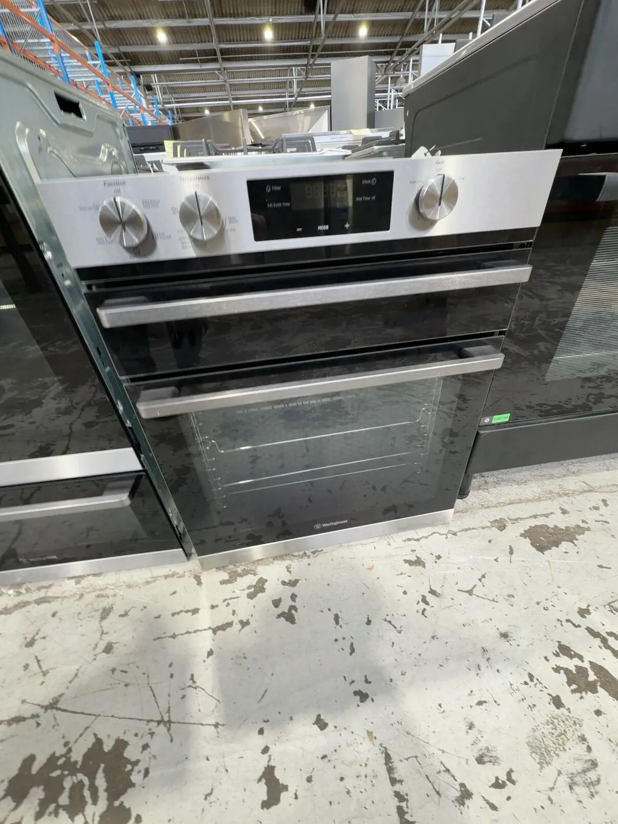 EX DISPLAY WESTINGHOUSE WVE655SC ELECTRIC OVEN WITH SEPARATE GRILL SOLD AS IS NO WARRANTY EX DISPLAY WESTINGHOUSE WVE655SC ELECTRIC OVEN WITH SEPARATE GRILL SOLD AS IS NO WARRANTY