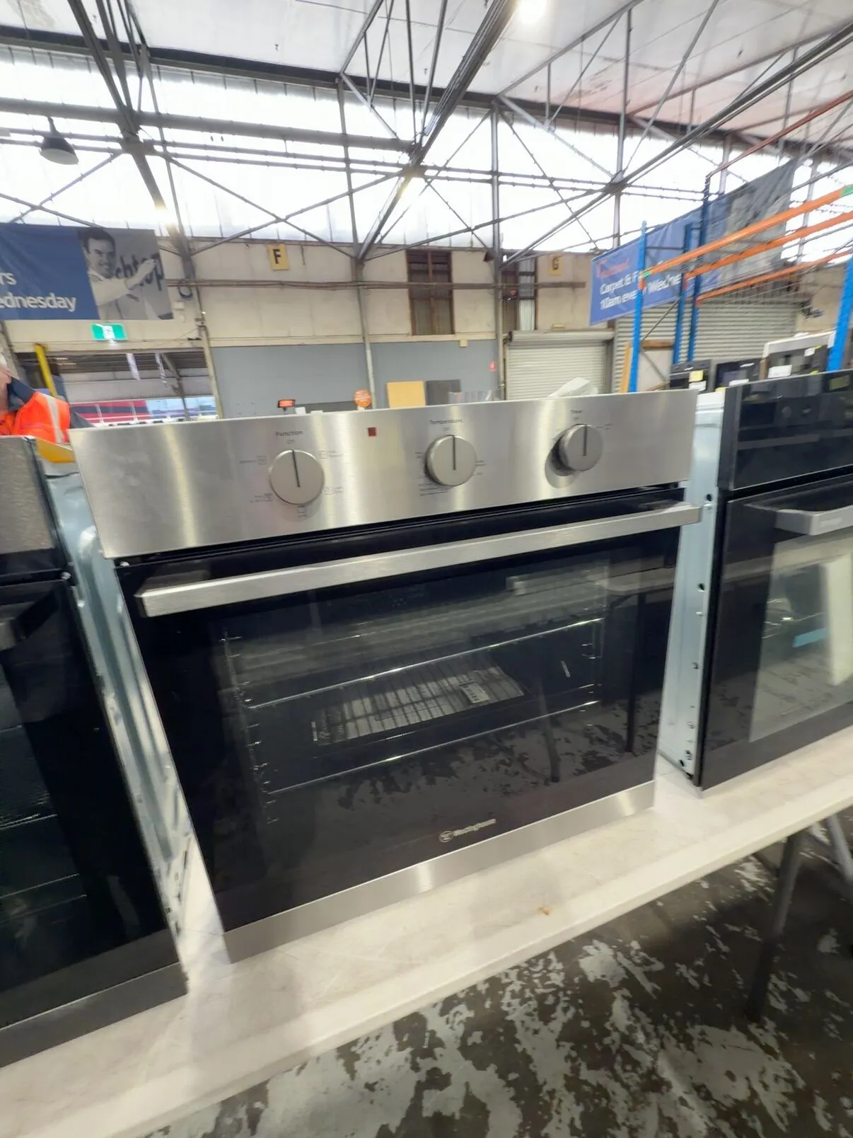 EX DISPLAY WESTINGHOUSE WVE613SCA 600MM 5 FUNCTIONS, SOLD AS IS NO WARRANTY EX DISPLAY WESTINGHOUSE WVE613SCA 600MM 5 FUNCTIONS, SOLD AS IS NO WARRANTY