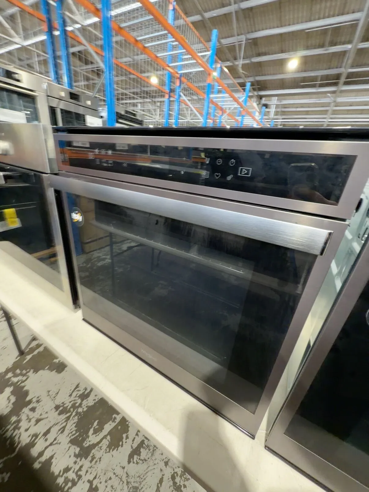 EX DISPLAY WHIRLPOOL W60MPBPSOC 600MM ELECTRIC PYROLYTIC OVEN, WITH 40 DIFFERENT COOKING COMBINATIONS, SOLD AS IS NO WARRANTY EX DISPLAY WHIRLPOOL W60MPBPSOC 600MM ELECTRIC PYROLYTIC OVEN, WITH 40 DIFFERENT COOKING COMBINATIONS, SOLD AS IS NO WARRANTY