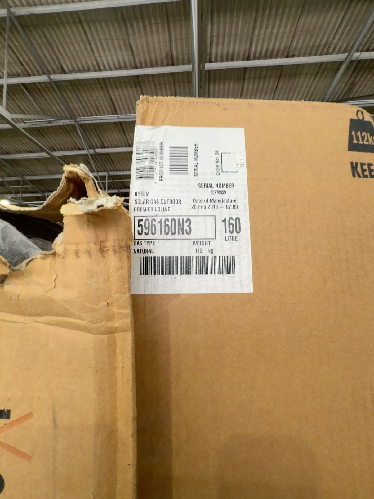 PALLET OF RHEEM HOT WATER HEATERS, SOLD AS IS NO WARRANTY PALLET OF RHEEM HOT WATER HEATERS, SOLD AS IS NO WARRANTY
