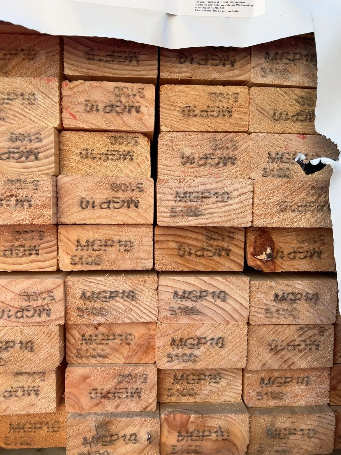 90X45 MGP10 PINE-112/5.1 (THIS PACK IS AGED STOCK AND SOLD AS IS) 90X45 MGP10 PINE-112/5.1 (THIS PACK IS AGED STOCK AND SOLD AS IS)