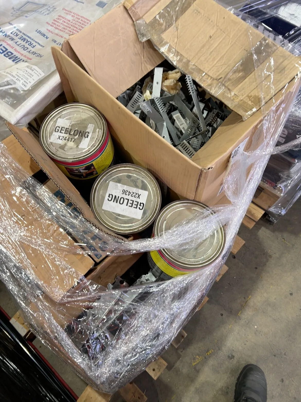 PALLET OF ASST'D HARDWARE PALLET OF ASST'D HARDWARE