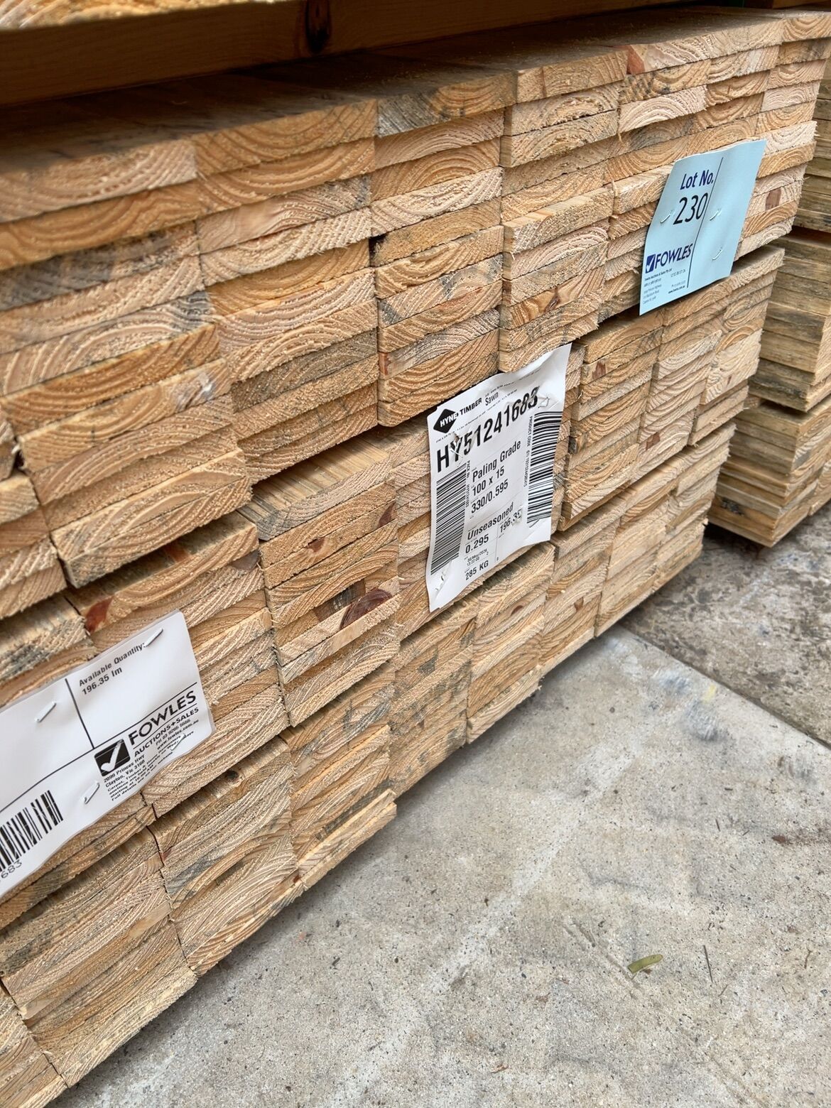 100X15 SAWN PINE-330/0.595 100X15 SAWN PINE-330/0.595
