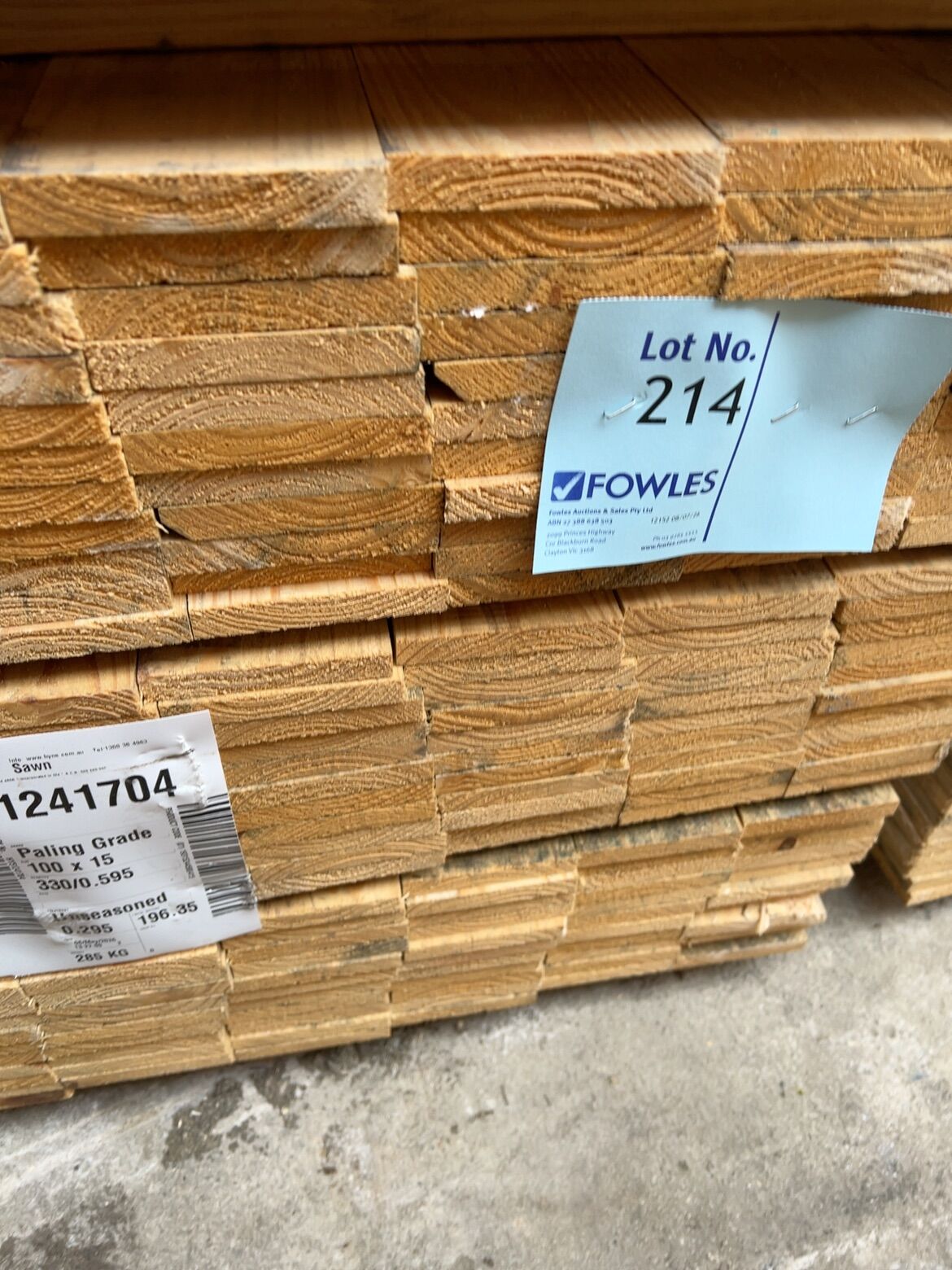 100X15 SAWN PINE-330/0.595 100X15 SAWN PINE-330/0.595
