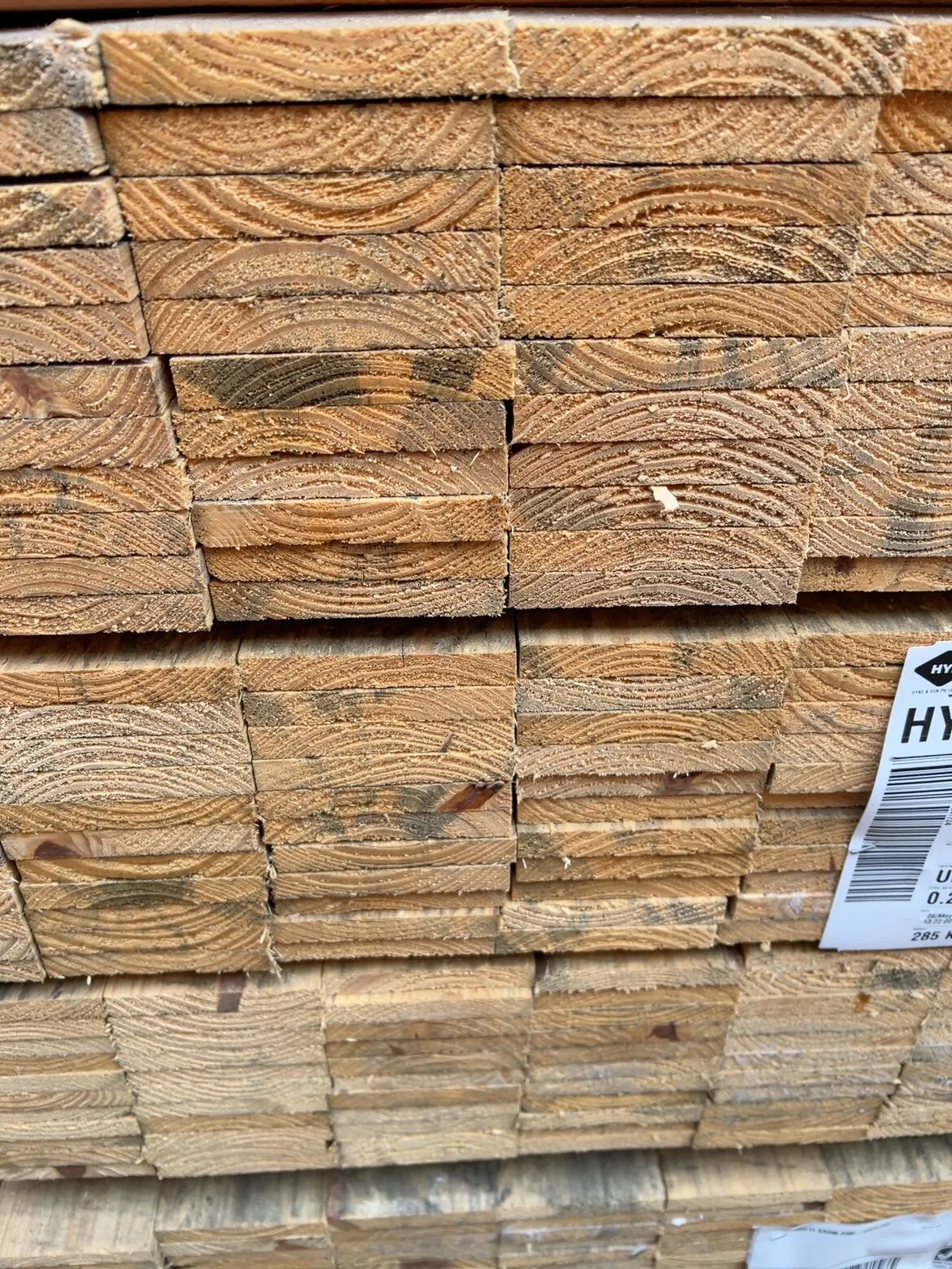 100X15 SAWN PINE-330/0.595 100X15 SAWN PINE-330/0.595