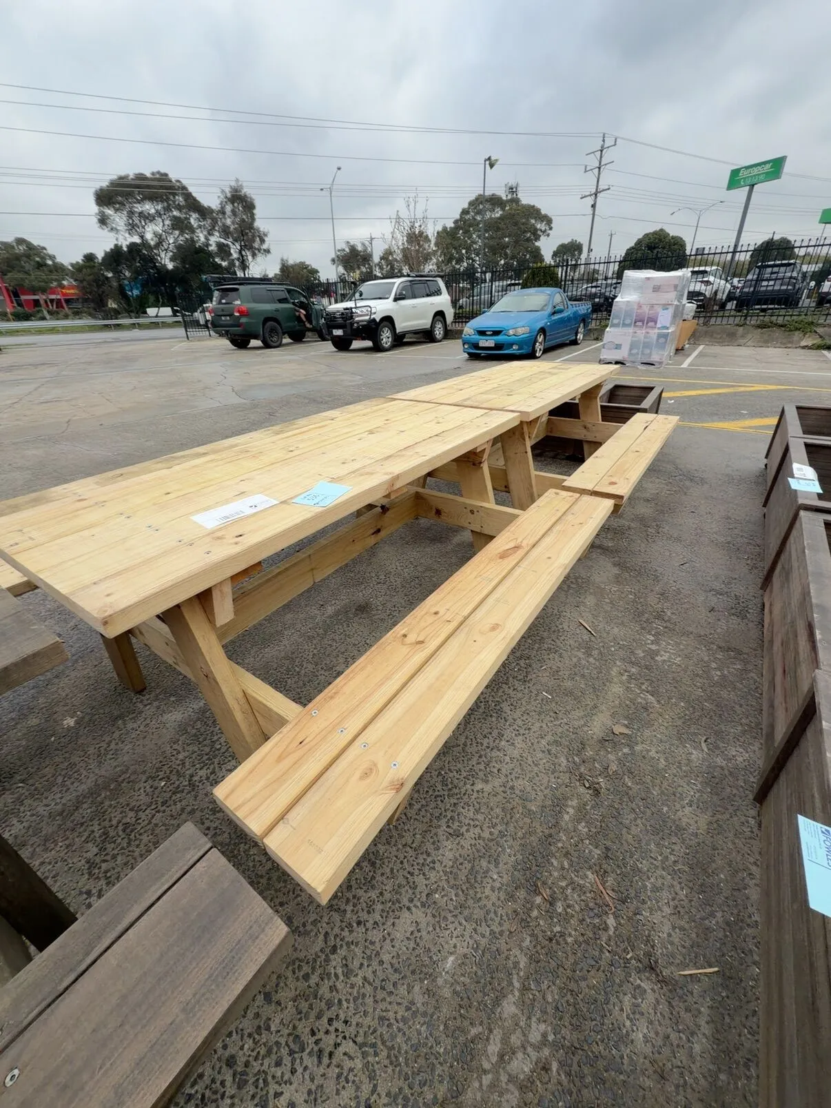 NEW PINE PICNIC TABLE NEW PINE PICNIC TABLE