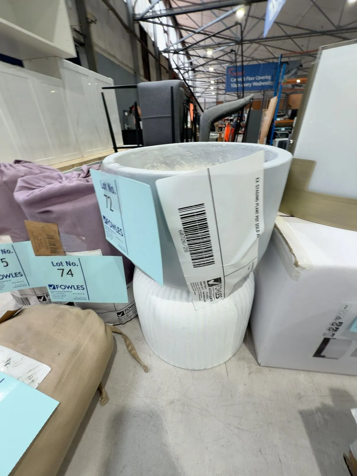 EX STAGING PLANT POT SOLD AS IS EX STAGING PLANT POT SOLD AS IS