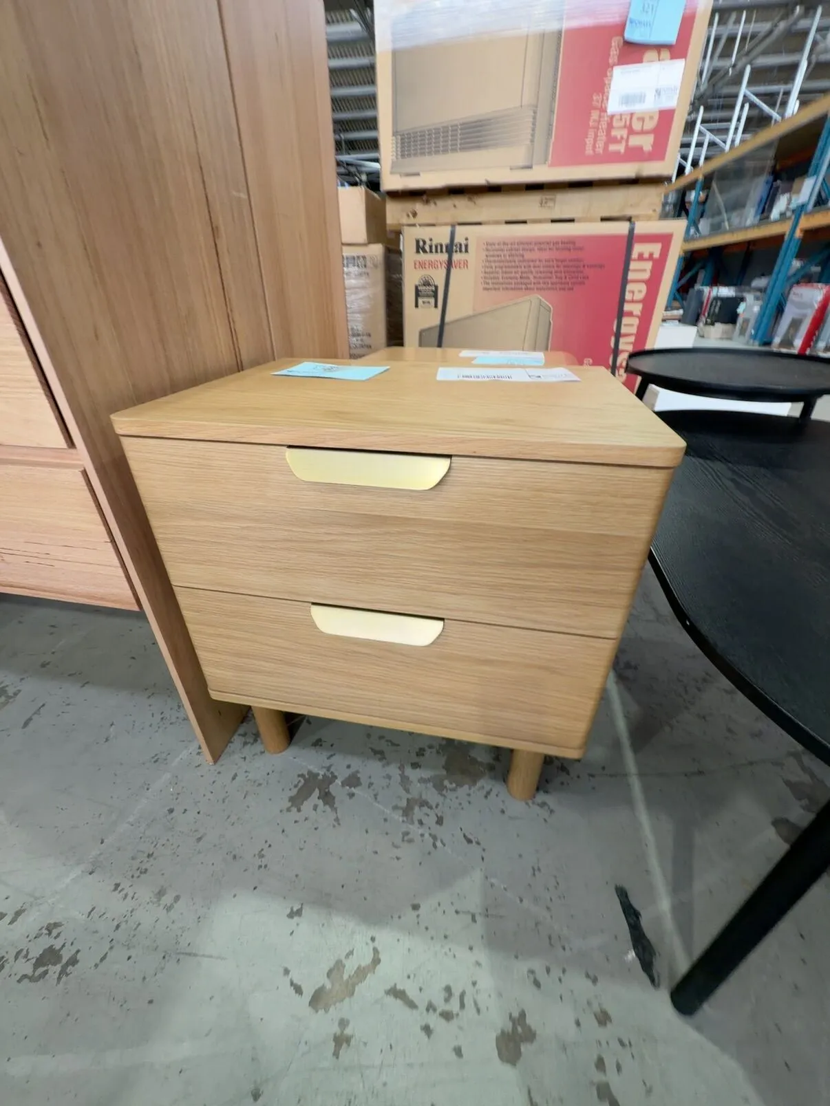 EX DISPLAY, NOOSA AMERICAN OAK BEDSIDE TABLE SOLD AS IS EX DISPLAY, NOOSA AMERICAN OAK BEDSIDE TABLE SOLD AS IS