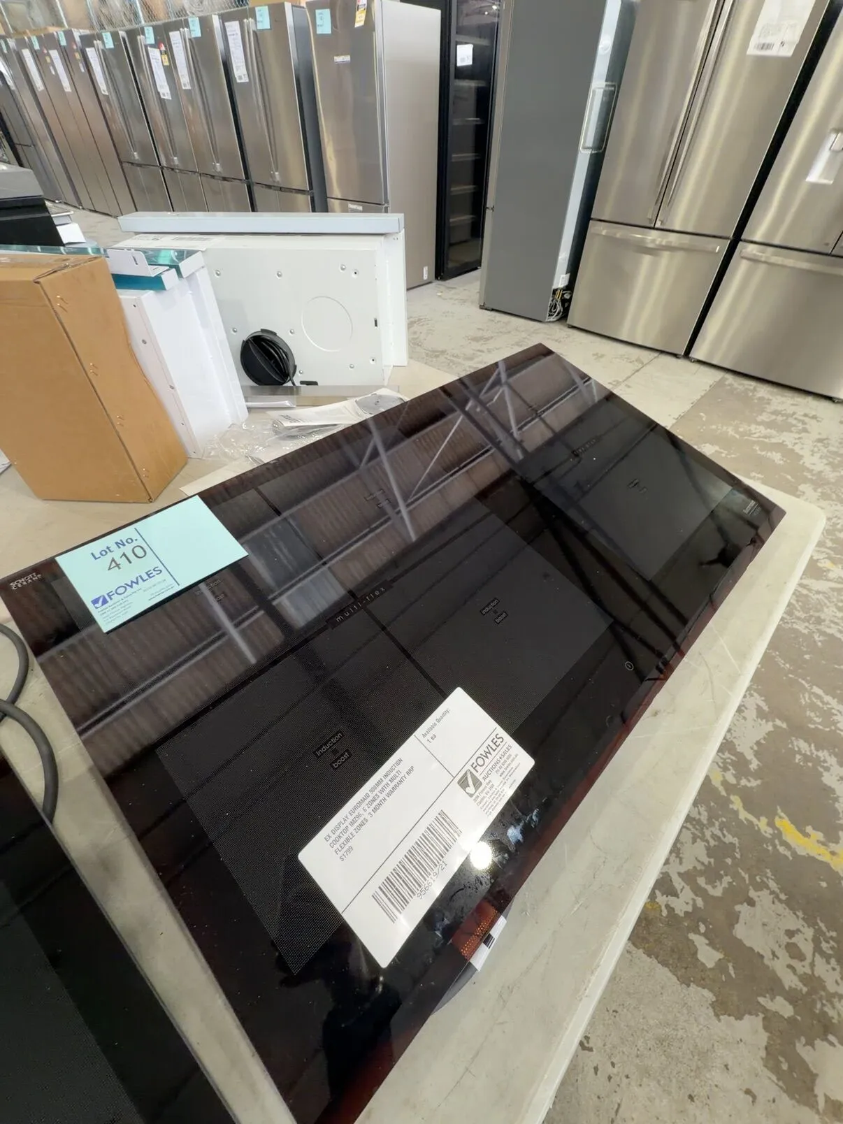 EX DISPLAY EUROMAID 900MM INDUCTION COOKTOP IMZ96, 6 ZONES WITH MULTI FLEXIBLE ZONES 3 MONTH WARRANTY RRP$1799 EX DISPLAY EUROMAID 900MM INDUCTION COOKTOP IMZ96, 6 ZONES WITH MULTI FLEXIBLE ZONES 3 MONTH WARRANTY RRP$1799