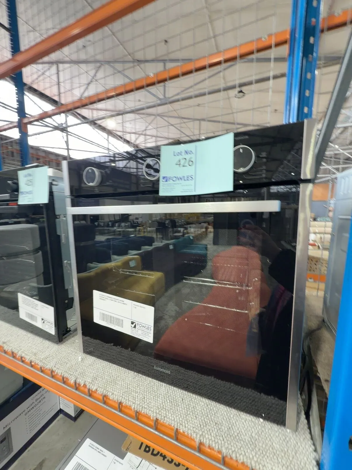 EX DISPLAY EUROMAID EO605MTS 600MM ELECTRIC OVEN, 5 FUNCTIONS, WITH 3 MONTH WARRANTY EX DISPLAY EUROMAID EO605MTS 600MM ELECTRIC OVEN, 5 FUNCTIONS, WITH 3 MONTH WARRANTY
