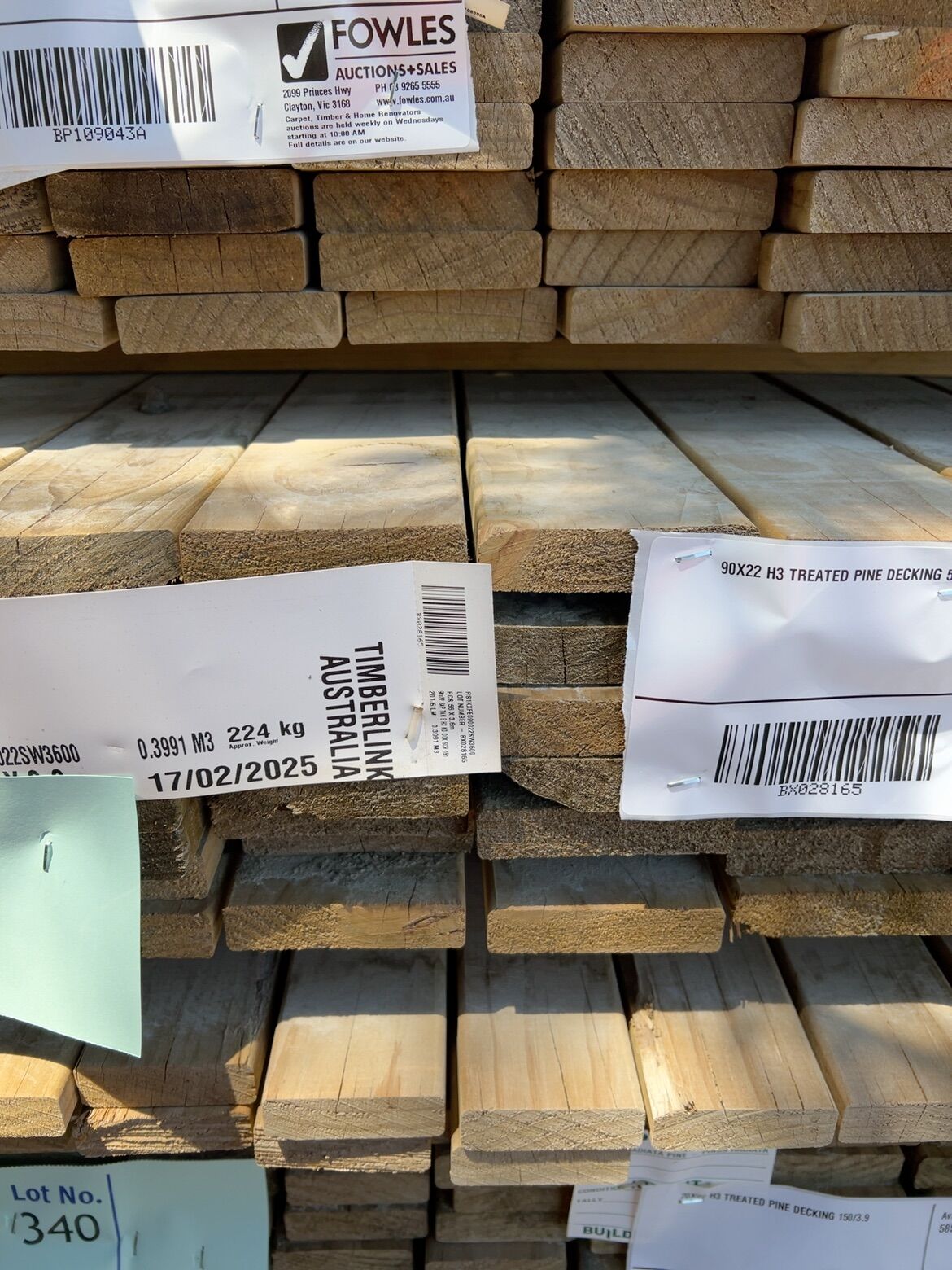 90X22 H3 TREATED PINE DECKING 56/3.6 90X22 H3 TREATED PINE DECKING 56/3.6