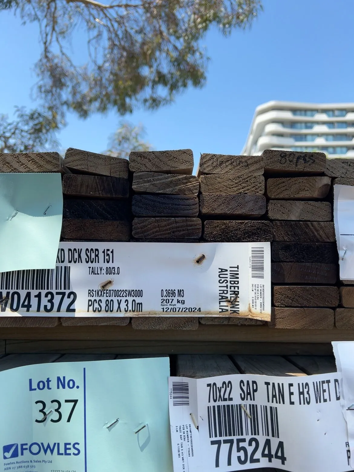 70X22 H3 TREATED PINE DECKING 80/3.0 70X22 H3 TREATED PINE DECKING 80/3.0