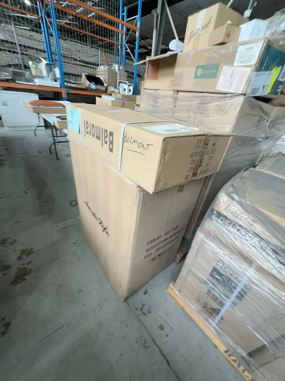 NEW 750MM FLOOR VANITY JQK-750R SOLD AS IS NEW 750MM FLOOR VANITY JQK-750R SOLD AS IS