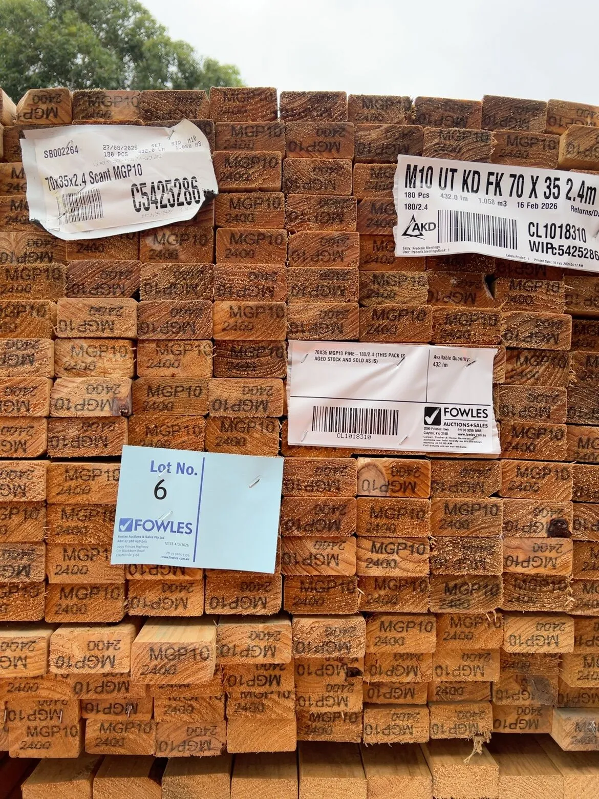 70X35 MGP10 PINE-180/2.4 (THIS PACK IS AGED STOCK AND SOLD AS IS) 70X35 MGP10 PINE-180/2.4 (THIS PACK IS AGED STOCK AND SOLD AS IS)