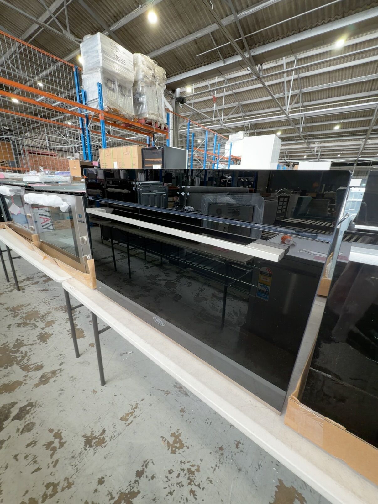 EX DISPLAY BELLING BDO9611BK 900MM ELECTRIC OVEN WITH 8 COOKING FUNCTIONS, MADE IN ITALY, RRP$3899 MONTH WARRANTY EX DISPLAY BELLING BDO9611BK 900MM ELECTRIC OVEN WITH 8 COOKING FUNCTIONS, MADE IN ITALY, RRP$3899 MONTH WARRANTY