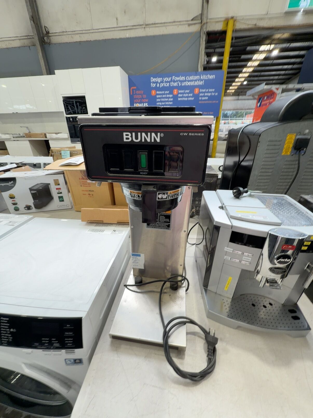 USED COFFEE MACHINE, BUNN CVA-APS, SOLD AS IS NO WARRANTY USED COFFEE MACHINE, BUNN CVA-APS, SOLD AS IS NO WARRANTY