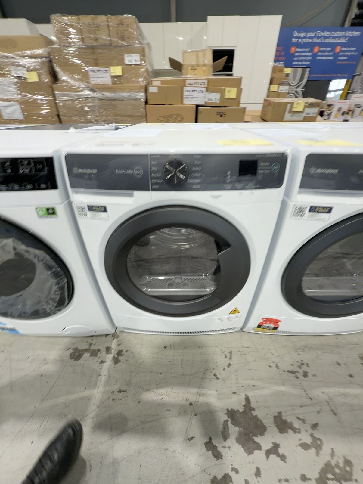 WESTINGHOUSE WDH804N7WA 8KG EASYCARE 500 HEAT PUMP DRYER, SENSOR DRYING TECHNOLOGY, AUTO COOL DOWN FEATURE MINIMISES WRINKLES, 12 PROGRAMS, 7 STAR ENERGY RATING, 12 MONTH WARRANTY WESTINGHOUSE WDH804N7WA 8KG EASYCARE 500 HEAT PUMP DRYER, SENSOR DRYING TECHNOLOGY, AUTO COOL DOWN FEATURE MINIMISES WRINKLES, 12 PROGRAMS, 7 STAR ENERGY RATING, 12 MONTH WARRANTY