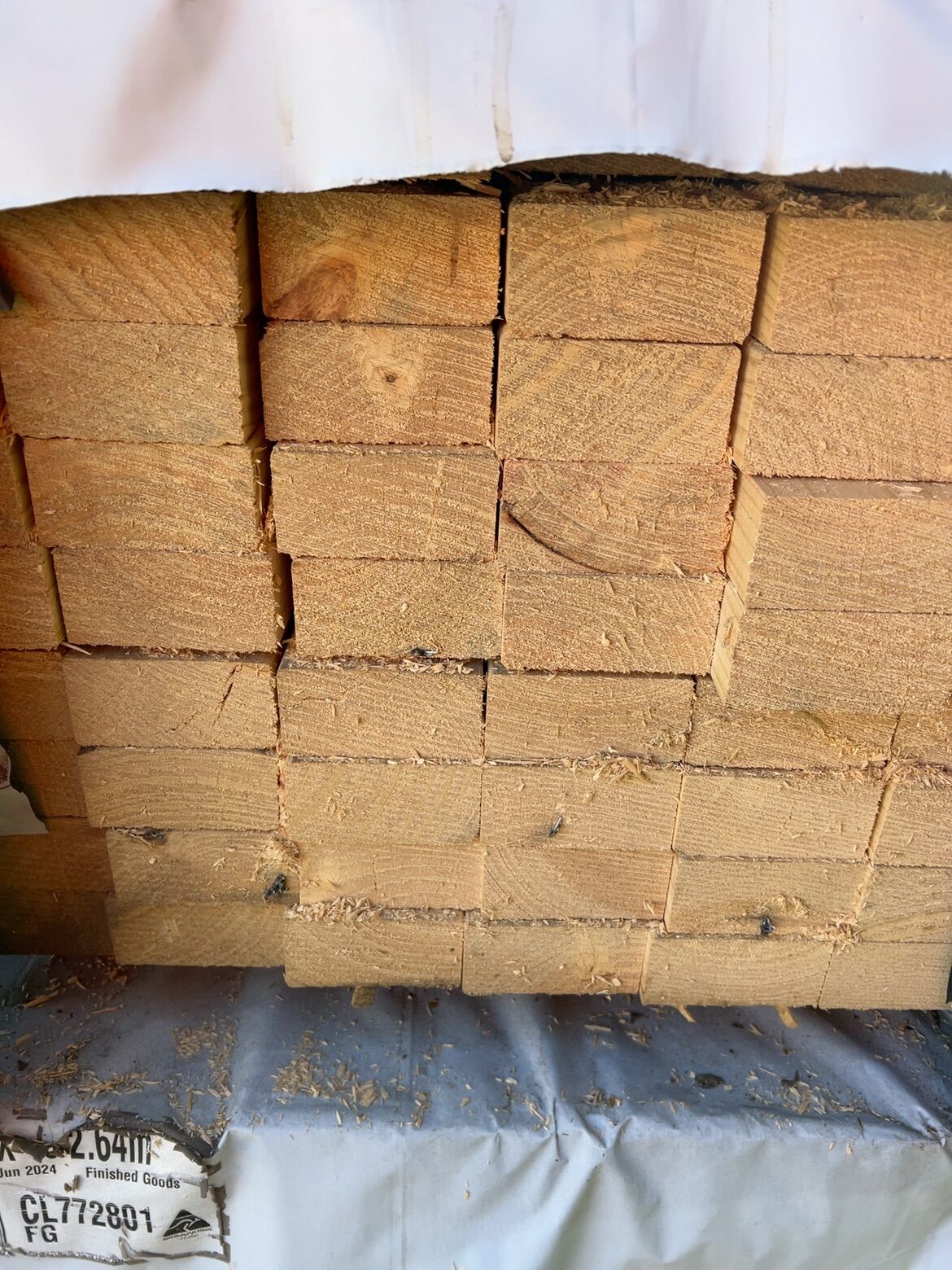 90X45 MGP10 PINE-112/2.64 (THIS PACK IS MOULDY AND SOLD AS IS) 90X45 MGP10 PINE-112/2.64 (THIS PACK IS MOULDY AND SOLD AS IS)