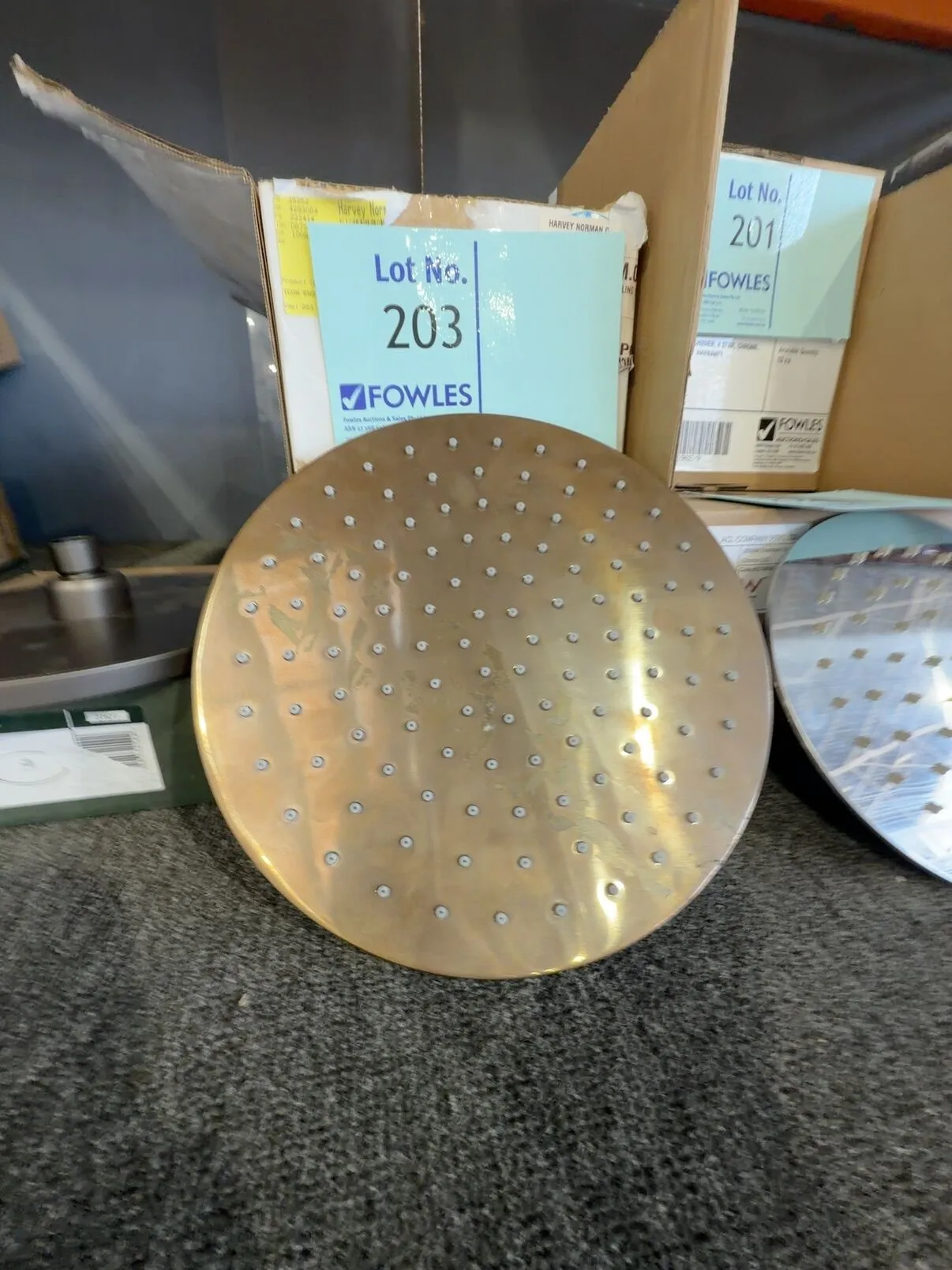 NEW ASTRA WALKER ICON ROUND FLUSH MOUNTED CEILING SHOWER 250MM AGED BRASS, A69.11.RFM.05 RRP$1625 NEW ASTRA WALKER ICON ROUND FLUSH MOUNTED CEILING SHOWER 250MM AGED BRASS, A69.11.RFM.05 RRP$1625