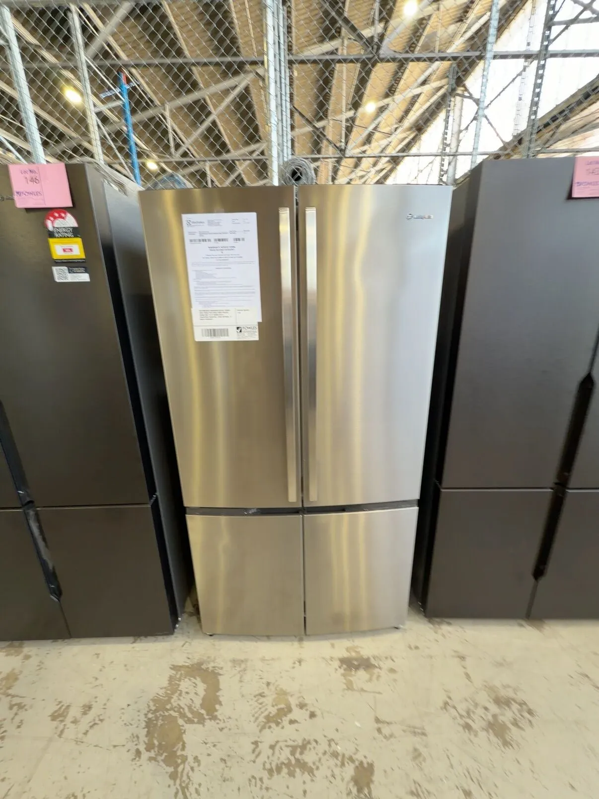 WESTINGHOUSE WQE6000SB S/STEEL FRENCH DOOR FRIDGE WITH DOULE DOOR FREEZER, 896MM WIDE TO FIT 900MM CAVITY, FINGERPRINT RESISTANT, LARGE INTERIOR, 12 MONTH WARRANTY WESTINGHOUSE WQE6000SB S/STEEL FRENCH DOOR FRIDGE WITH DOULE DOOR FREEZER, 896MM WIDE TO FIT 900MM CAVITY, FINGERPRINT RESISTANT, LARGE INTERIOR, 12 MONTH WARRANTY