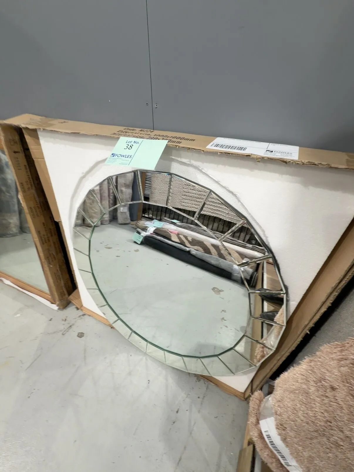 NEW DESIGNER ROUND MIRROR M224, 780MM NEW DESIGNER ROUND MIRROR M224, 780MM