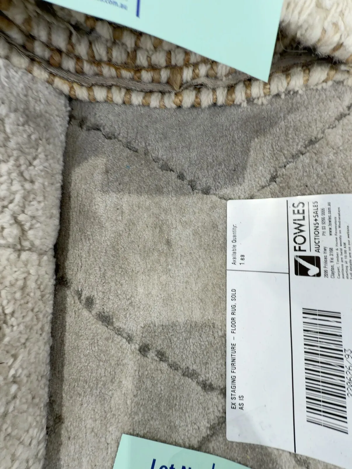 EX STAGING FURNITURE - FLOOR RUG, SOLD AS IS EX STAGING FURNITURE - FLOOR RUG, SOLD AS IS