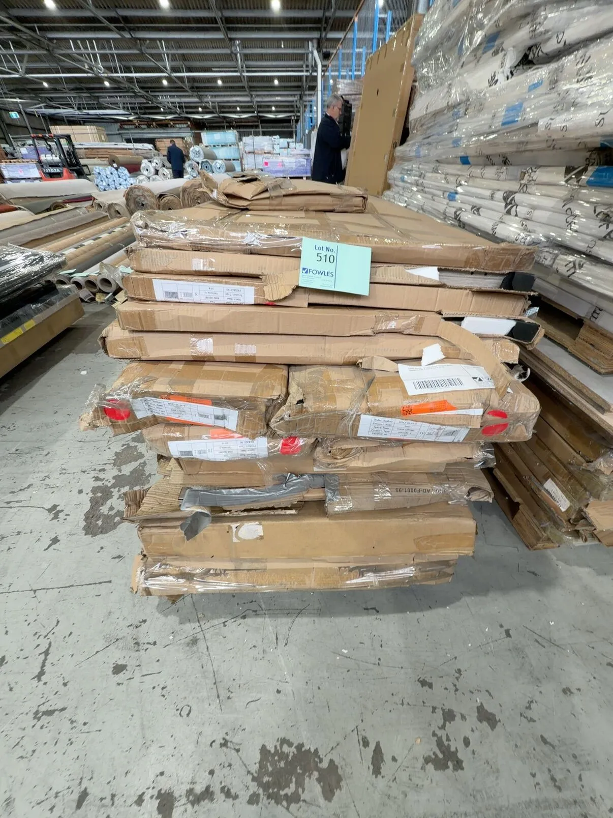 LARGE PALLET OF ASSORTED CUSTOM MADE CABINETS AND PANELS SOLD AS IS LARGE PALLET OF ASSORTED CUSTOM MADE CABINETS AND PANELS SOLD AS IS