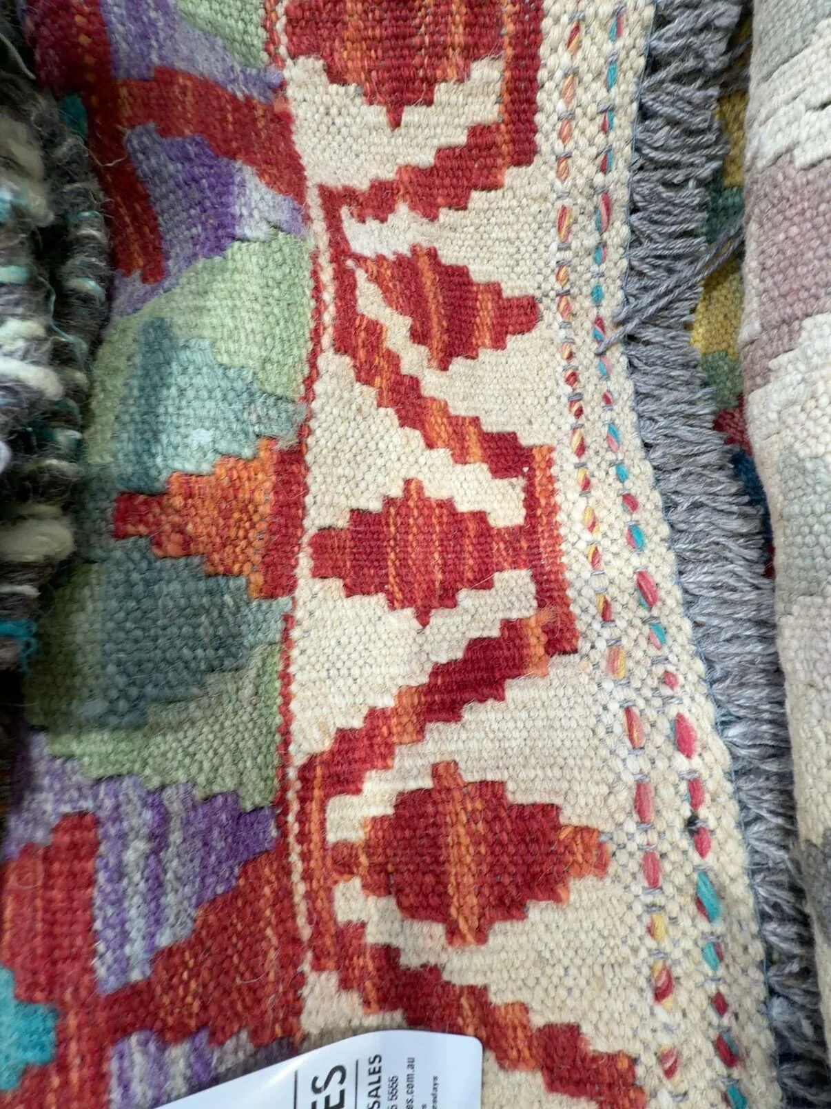NEW HANDMADE PERSIAN KILIM RUG 145CM X 103CM, #1040 NEW HANDMADE PERSIAN KILIM RUG 145CM X 103CM, #1040