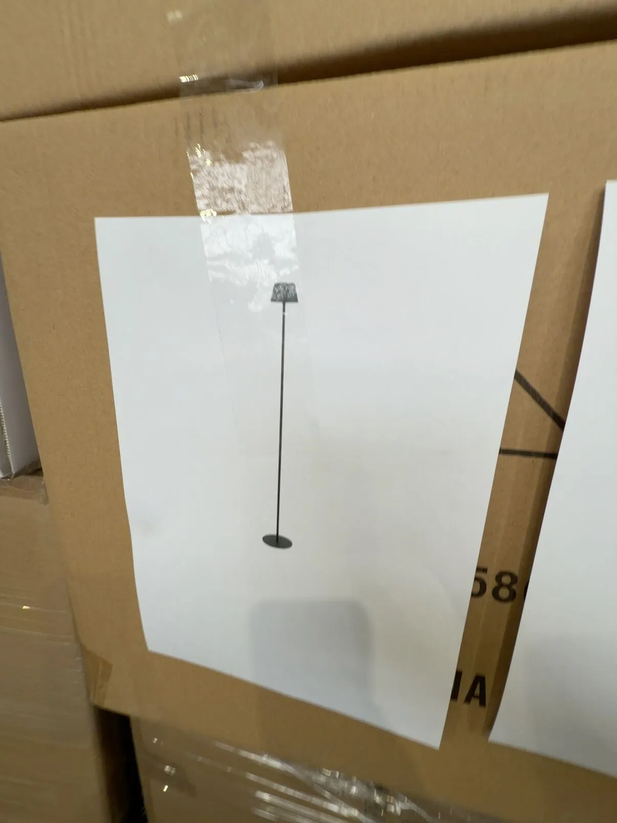 PALLET OF ASSORTED LIGHTING INCLUDING DAKOTA PENDANT LIGHTS & BRIANA RECHARGEABLE FLOOR LAMP SOLD AS IS PALLET OF ASSORTED LIGHTING INCLUDING DAKOTA PENDANT LIGHTS & BRIANA RECHARGEABLE FLOOR LAMP SOLD AS IS