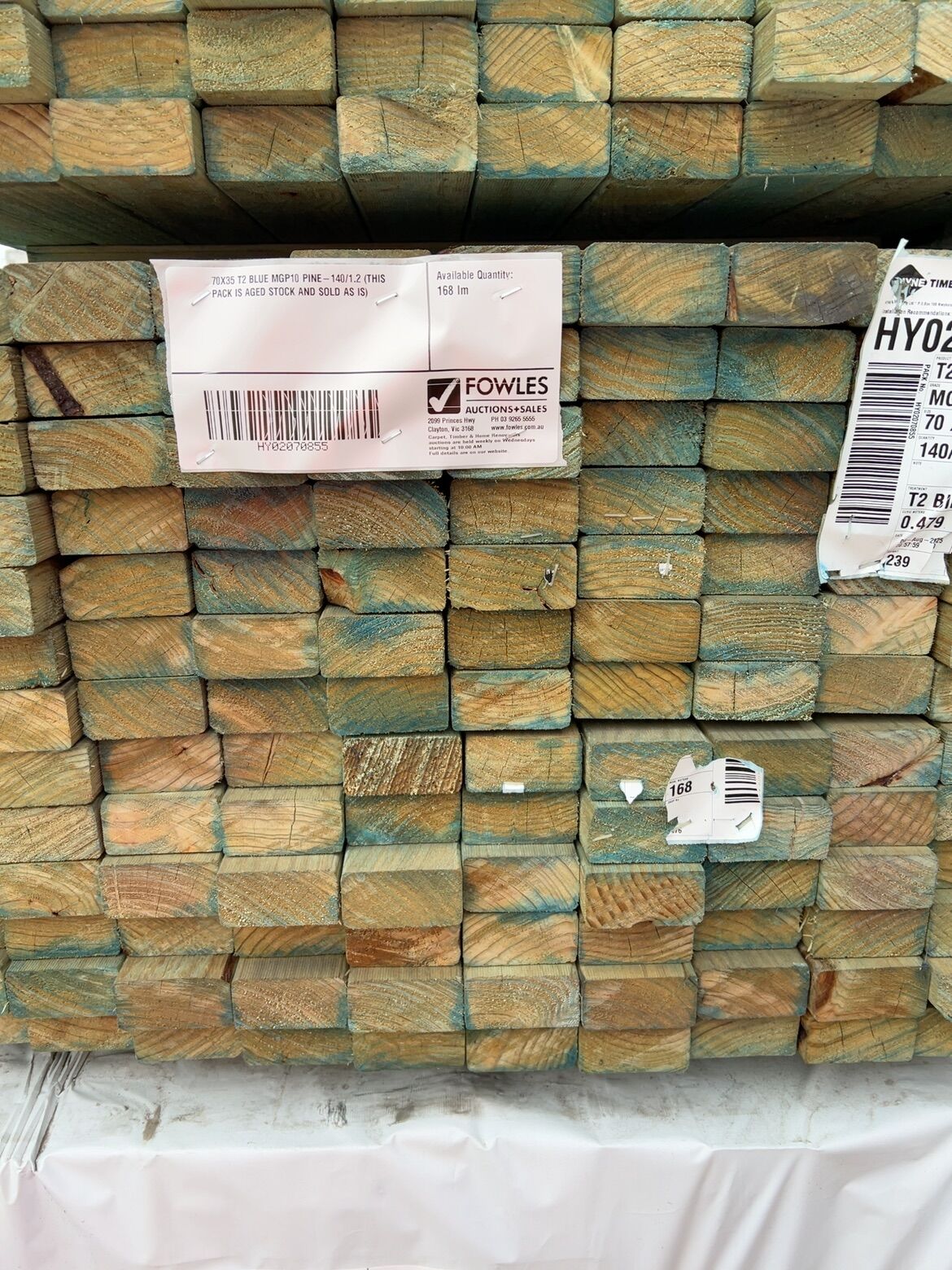 70X35 T2 BLUE MGP10 PINE-140/1.2 (THIS PACK IS AGED STOCK AND SOLD AS IS) 70X35 T2 BLUE MGP10 PINE-140/1.2 (THIS PACK IS AGED STOCK AND SOLD AS IS)