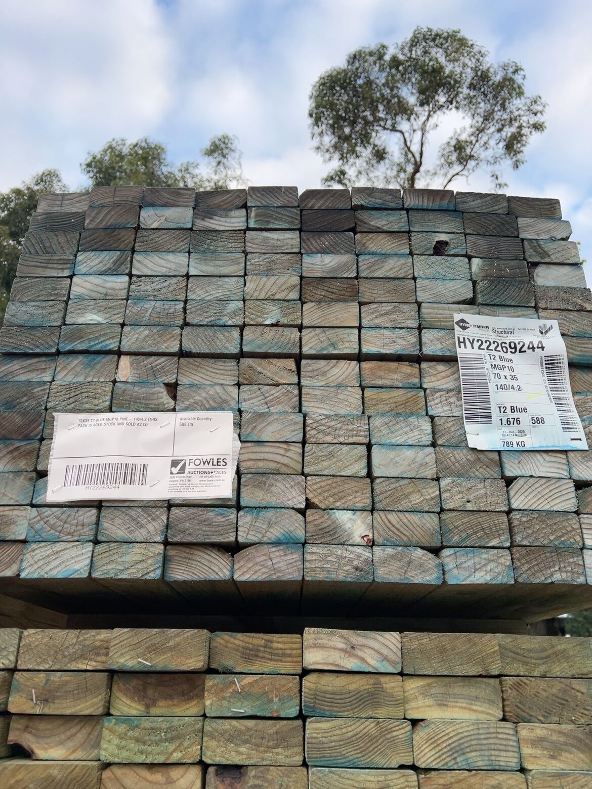 70X35 T2 BLUE MGP10 PINE- 140/4.2 (THIS PACK IS AGED STOCK AND SOLD AS IS) 70X35 T2 BLUE MGP10 PINE- 140/4.2 (THIS PACK IS AGED STOCK AND SOLD AS IS)