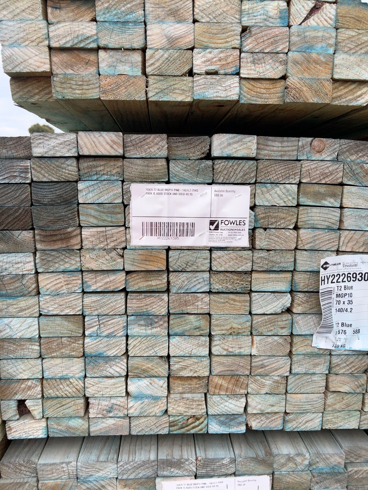70X35 T2 BLUE MGP10 PINE-140/4.2 (THIS PACK IS AGED STOCK AND SOLD AS IS) 70X35 T2 BLUE MGP10 PINE-140/4.2 (THIS PACK IS AGED STOCK AND SOLD AS IS)