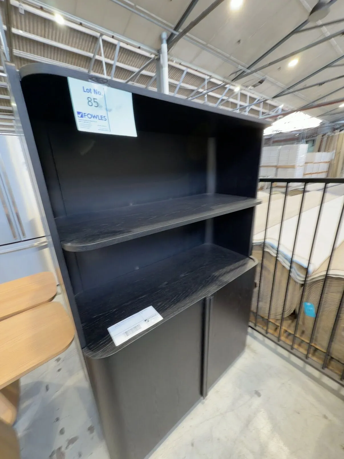 EX DISPLAY LEONARD BLACK OAK CABINET, SOLD AS IS EX DISPLAY LEONARD BLACK OAK CABINET, SOLD AS IS