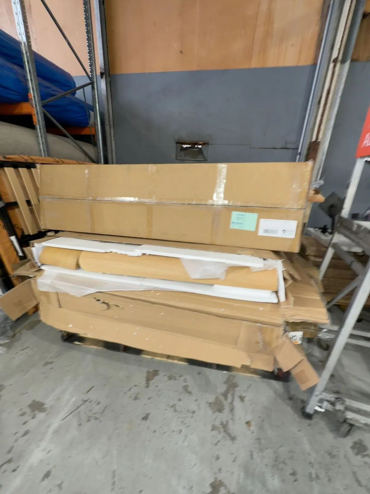 PALLET OF ASSORTED BEDHEADS ONLY SOLD AS IS PALLET OF ASSORTED BEDHEADS ONLY SOLD AS IS
