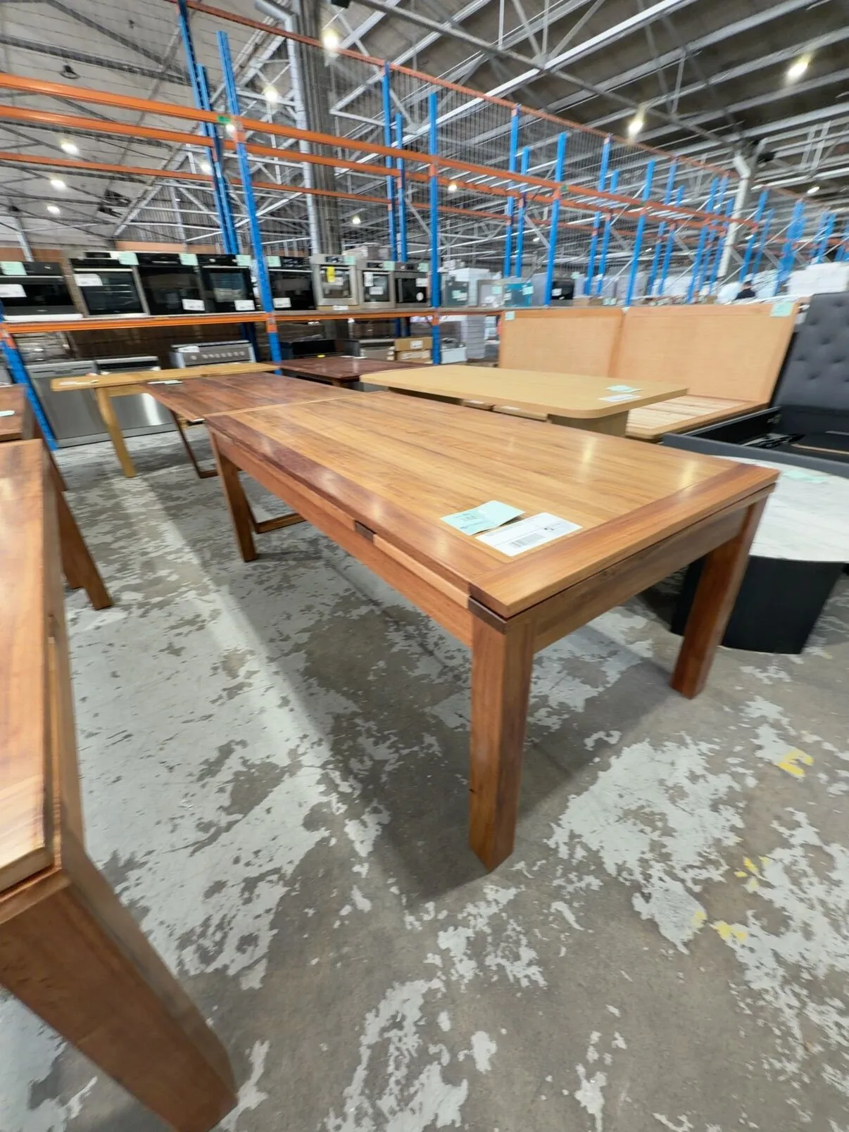EX DISPLAY KALLISTA BLACKWOOD 2050MM - 3050MM EXTENSION DINING TABLE, SOLD AS IS EX DISPLAY KALLISTA BLACKWOOD 2050MM - 3050MM EXTENSION DINING TABLE, SOLD AS IS