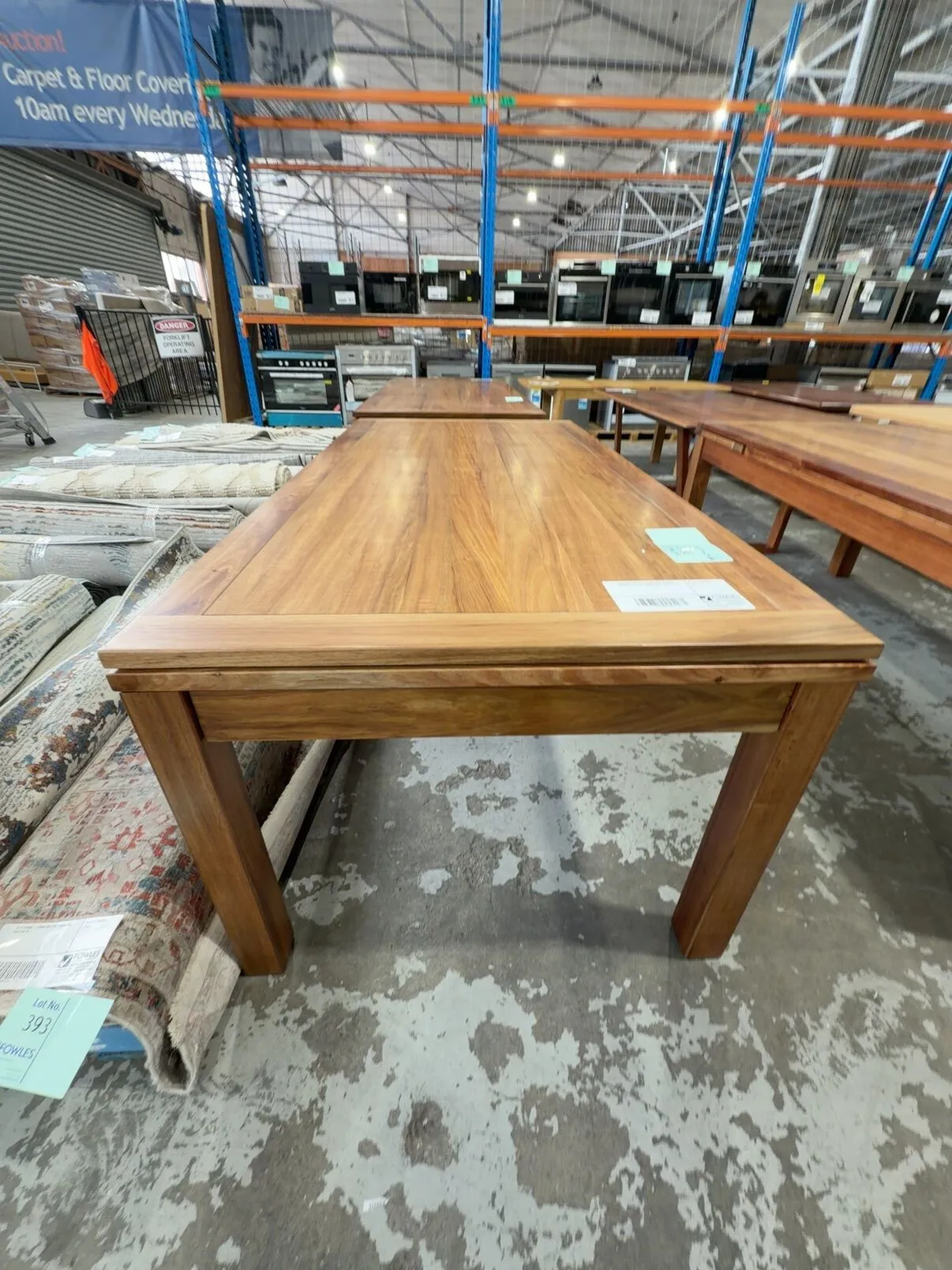 EX DISPLAY KALLISTA BLACKWOOD 2050MM - 3050MM EXTENSION DINING TABLE, SOLD AS IS EX DISPLAY KALLISTA BLACKWOOD 2050MM - 3050MM EXTENSION DINING TABLE, SOLD AS IS