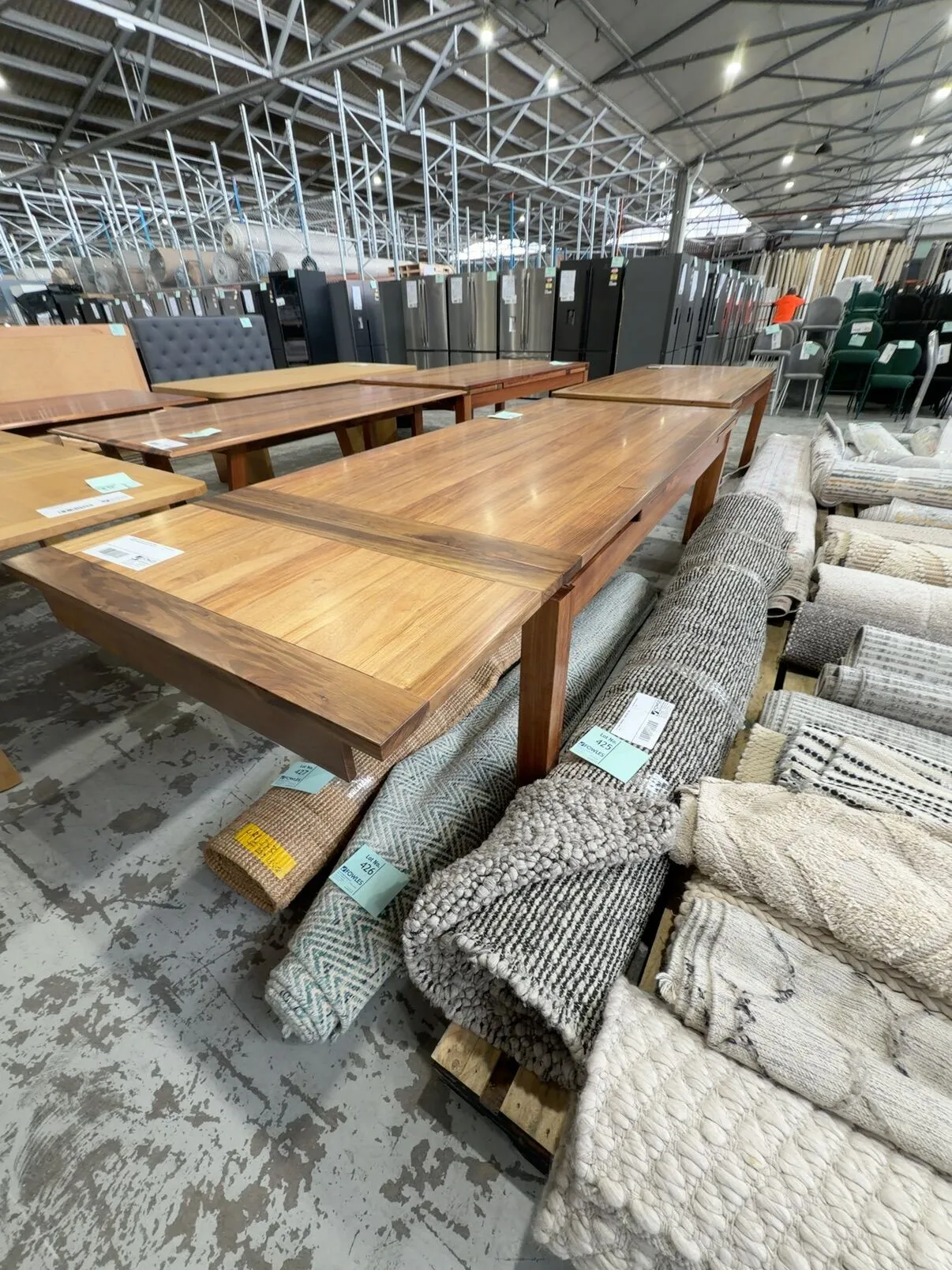 EX DISPLAY KALLISTA BLACKWOOD 2050MM - 3050MM EXTENSION DINING TABLE, SOLD AS IS EX DISPLAY KALLISTA BLACKWOOD 2050MM - 3050MM EXTENSION DINING TABLE, SOLD AS IS
