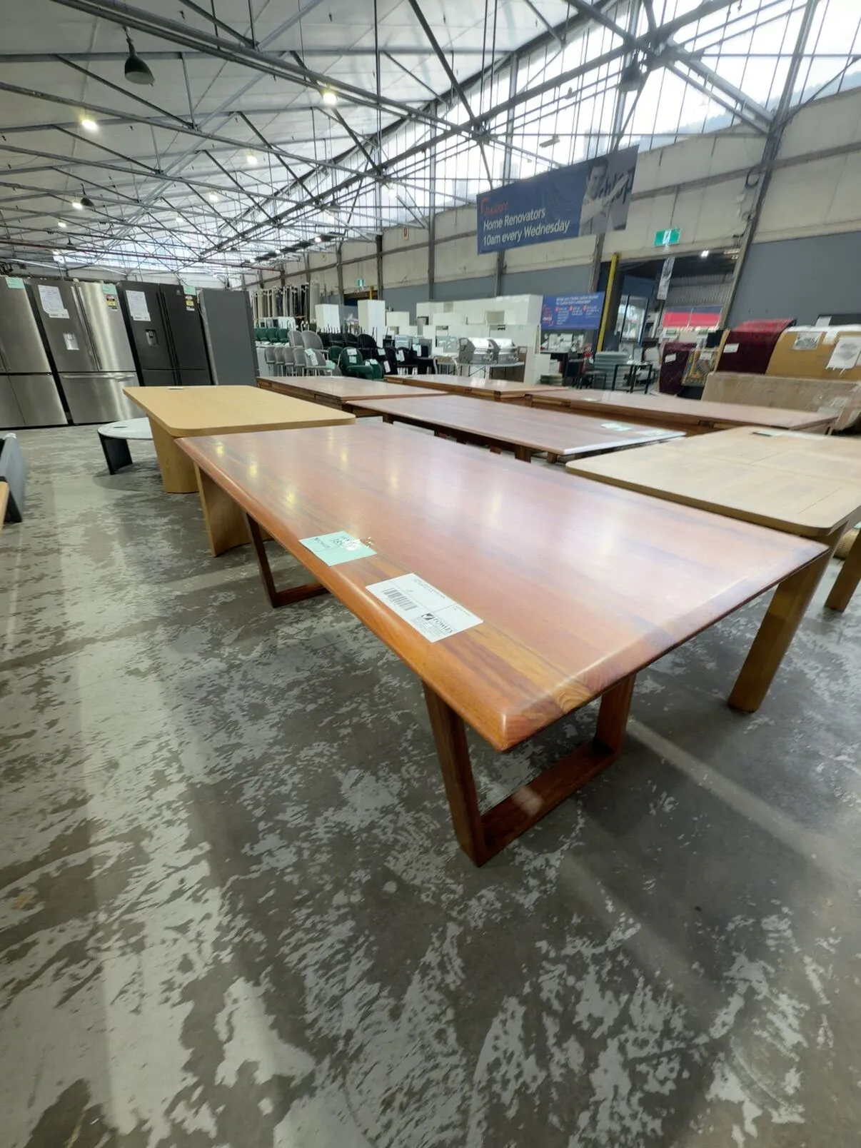 EX DISPLAY HOBART BLACKWOOD DINING TABLE 2000MM SOLD AS IS EX DISPLAY HOBART BLACKWOOD DINING TABLE 2000MM SOLD AS IS
