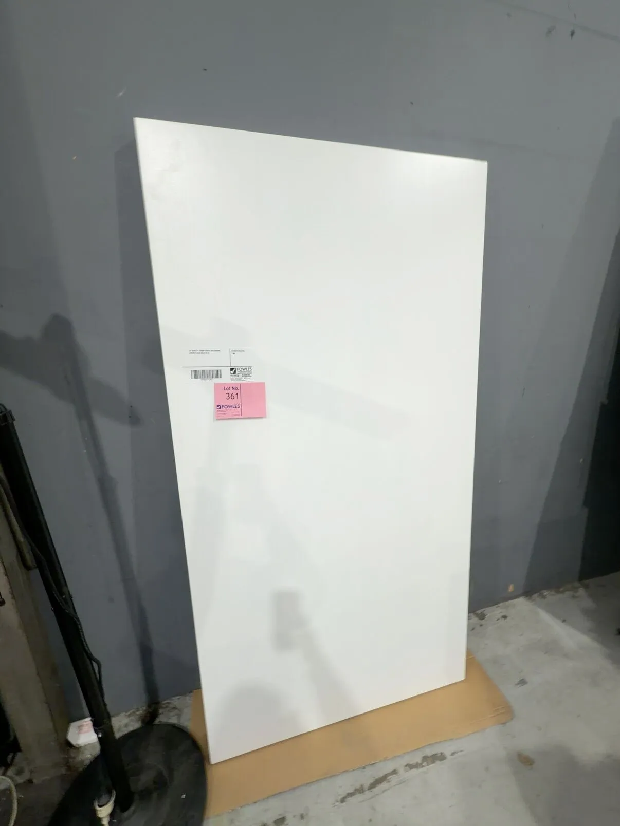 EX DISPLAY TAMMY WHITE ASH 2000MM DINING TABLE SOLD AS IS EX DISPLAY TAMMY WHITE ASH 2000MM DINING TABLE SOLD AS IS