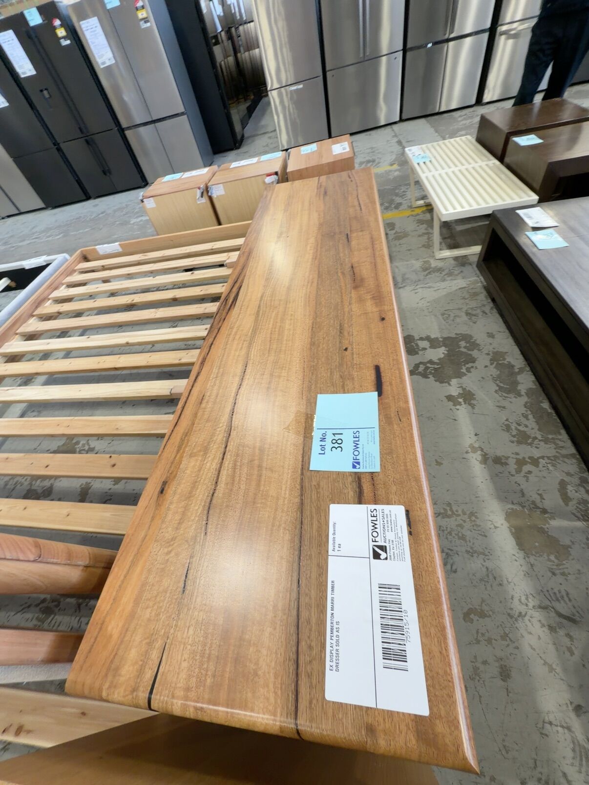EX DISPLAY PEMBERTON MARRI TIMBER DRESSER SOLD AS IS EX DISPLAY PEMBERTON MARRI TIMBER DRESSER SOLD AS IS