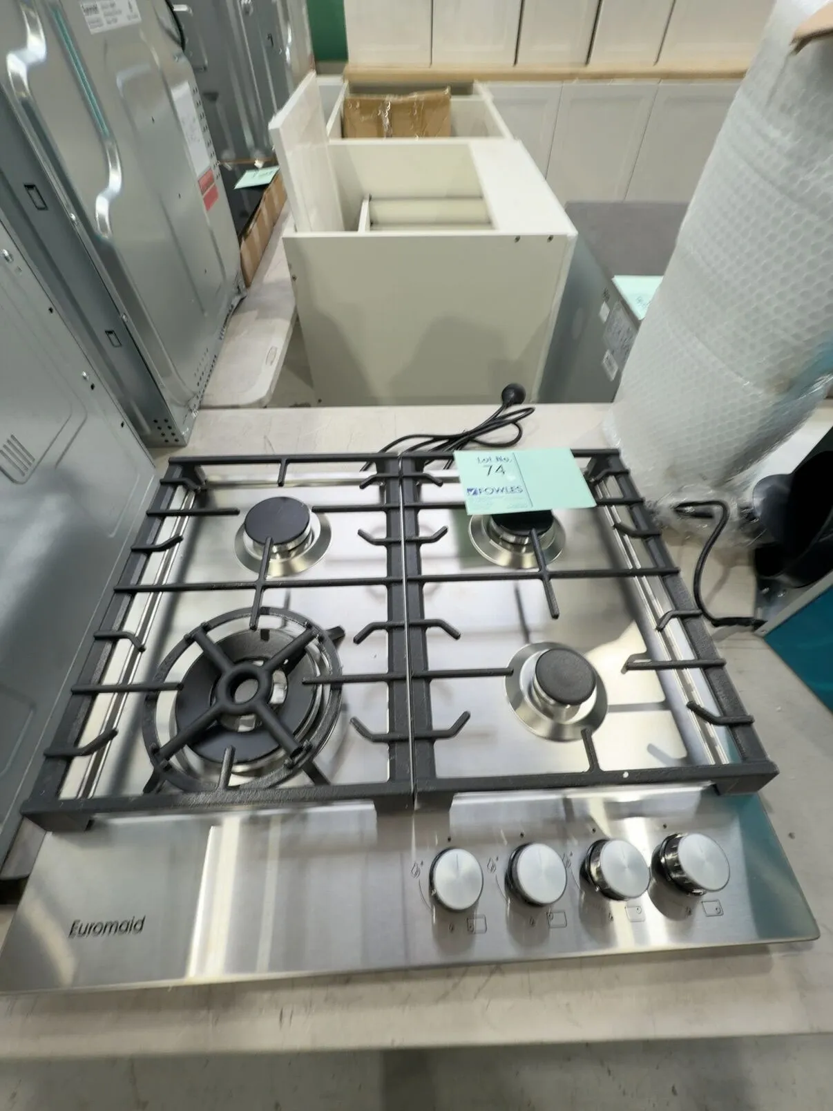 EX DISPLAY EUROMAID EC64GS 600MM GAS COOKTOP 3 MONTH WARRANTY EX DISPLAY EUROMAID EC64GS 600MM GAS COOKTOP 3 MONTH WARRANTY