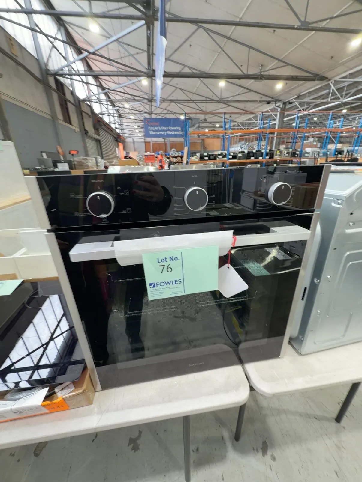 EX DISPLAY EUROMAID EO605MTS 600MM ELECTRIC OVEN, 5 FUNCTIONS, 3 MONTH WARRANTY EX DISPLAY EUROMAID EO605MTS 600MM ELECTRIC OVEN, 5 FUNCTIONS, 3 MONTH WARRANTY