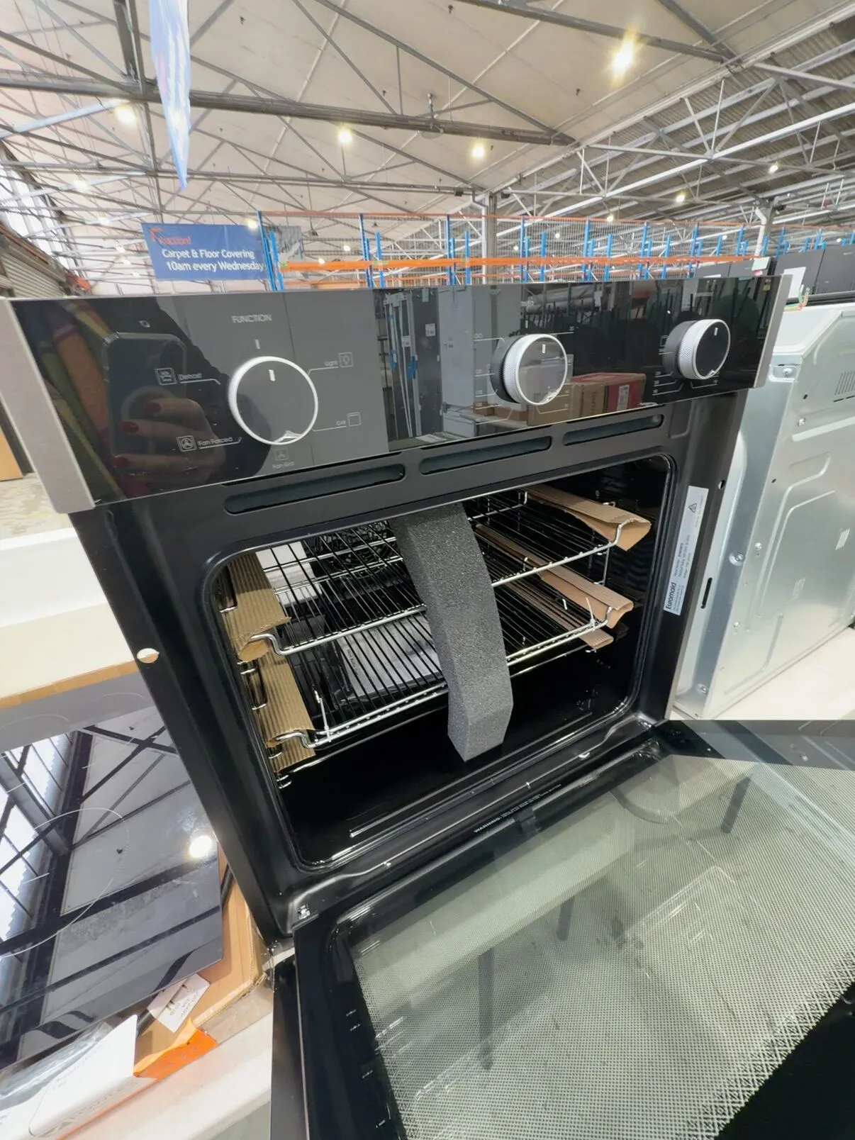 EX DISPLAY EUROMAID EO605MTS 600MM ELECTRIC OVEN, 5 FUNCTIONS, 3 MONTH WARRANTY EX DISPLAY EUROMAID EO605MTS 600MM ELECTRIC OVEN, 5 FUNCTIONS, 3 MONTH WARRANTY