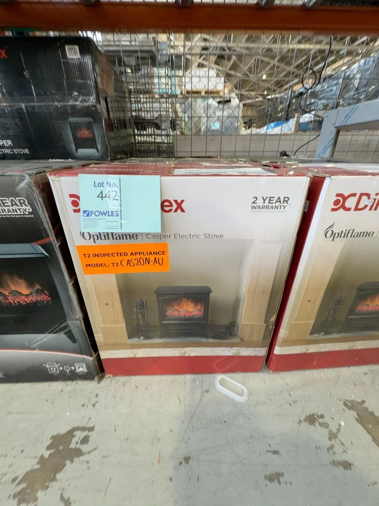 BOX DAMAGE STOCK - CASPER 2KW PORTABLE ELECTRIC HEATER, CAS20N-AU, 3 MONTH WARRANTY BOX DAMAGE STOCK - CASPER 2KW PORTABLE ELECTRIC HEATER, CAS20N-AU, 3 MONTH WARRANTY
