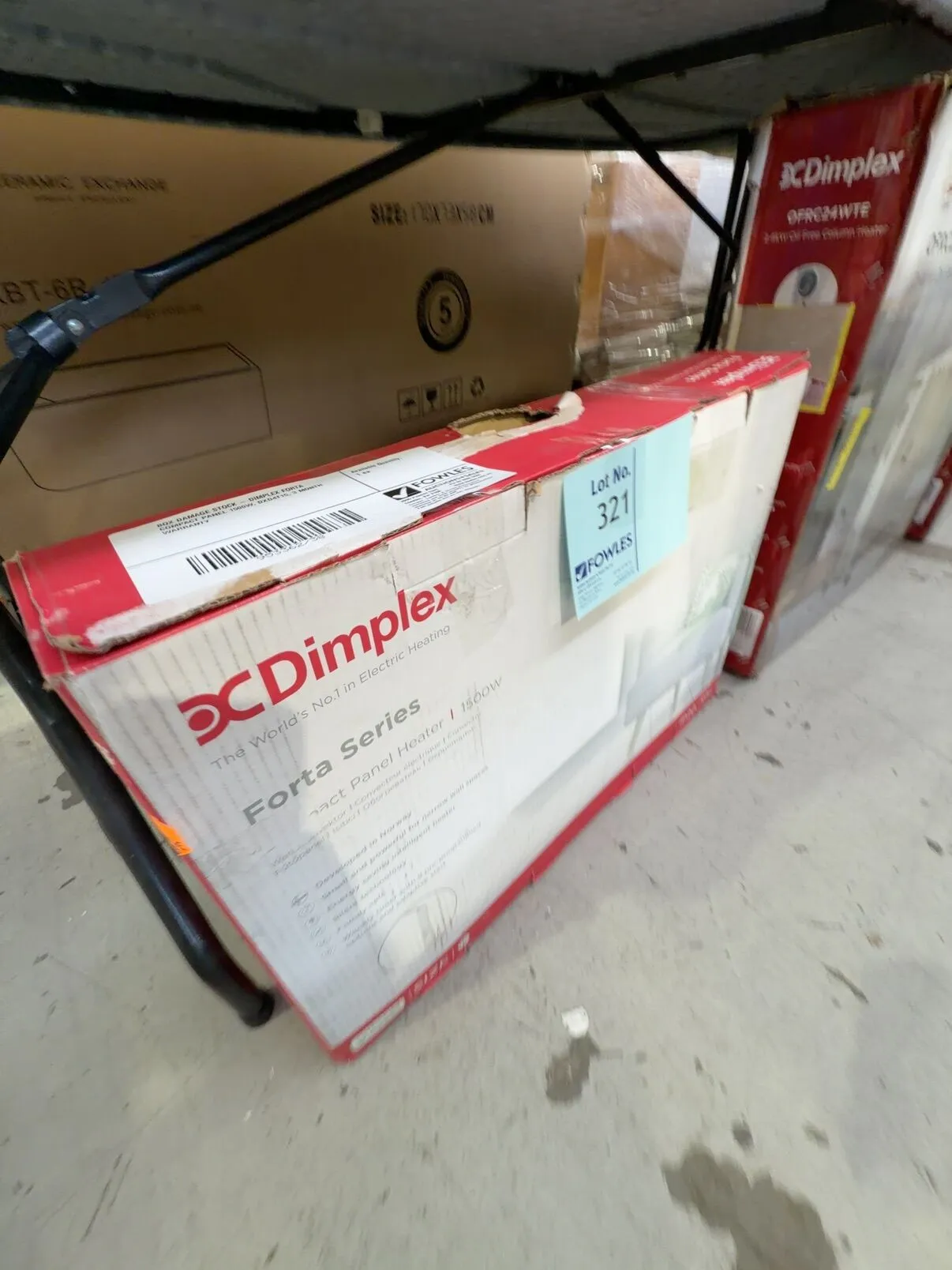 BOX DAMAGE STOCK - DIMPLEX FORTA COMPACT PANEL 1500W, DXD4T15, 3 MONTH WARRANTY BOX DAMAGE STOCK - DIMPLEX FORTA COMPACT PANEL 1500W, DXD4T15, 3 MONTH WARRANTY