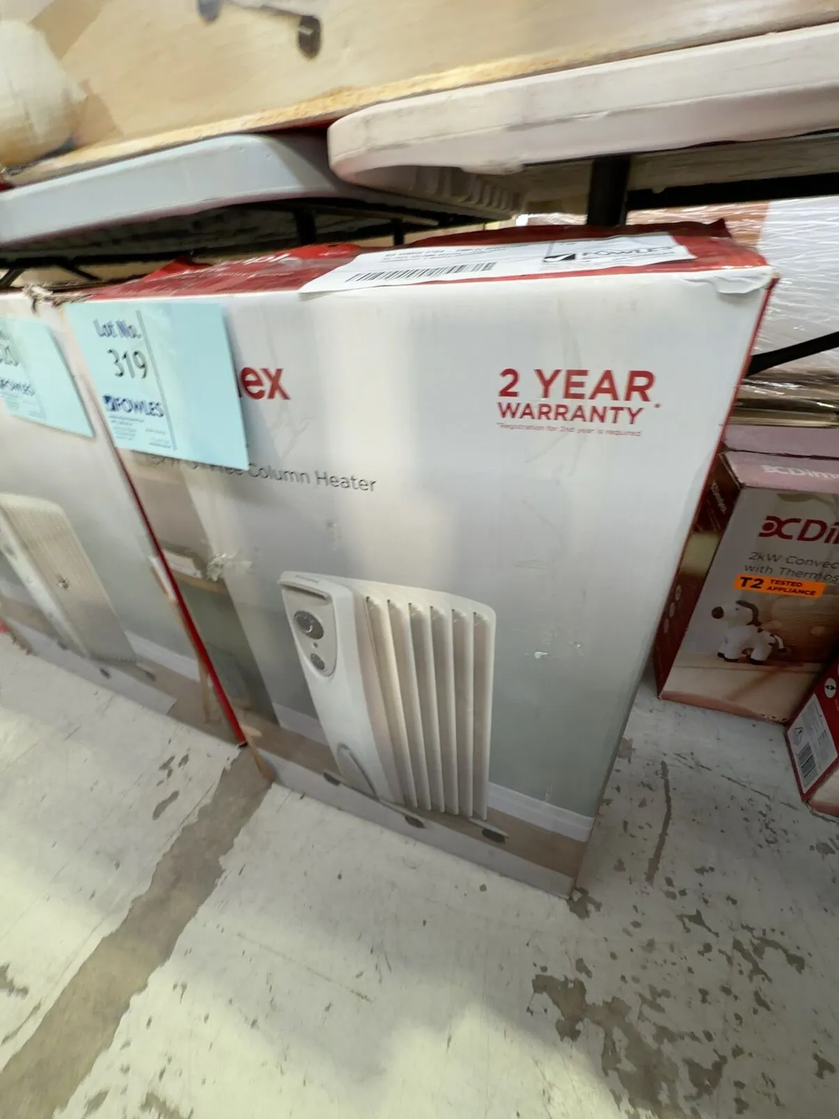 BOX DAMAGE STOCK - DIMPLEX OFRCR15WTE OIL FREE COLUMN HEATER 1.5KW, WITH THERMOSTAT, 3 MONTH WARRANTY BOX DAMAGE STOCK - DIMPLEX OFRCR15WTE OIL FREE COLUMN HEATER 1.5KW, WITH THERMOSTAT, 3 MONTH WARRANTY
