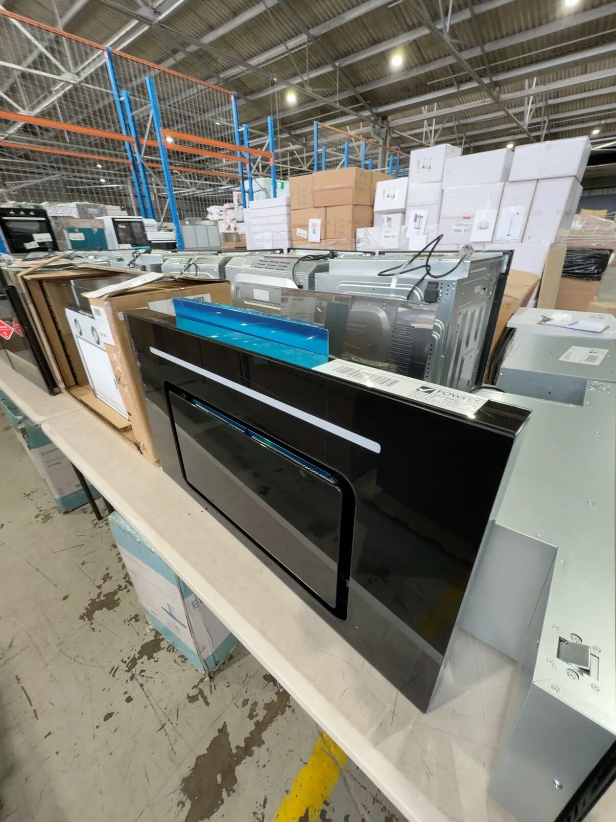 EX DISPLAY EUROMAID CFP9BG 900MM CHIMNEY RANGEHOOD WITH BLACK GLASS, 3 MONTH WARRANTY EX DISPLAY EUROMAID CFP9BG 900MM CHIMNEY RANGEHOOD WITH BLACK GLASS, 3 MONTH WARRANTY