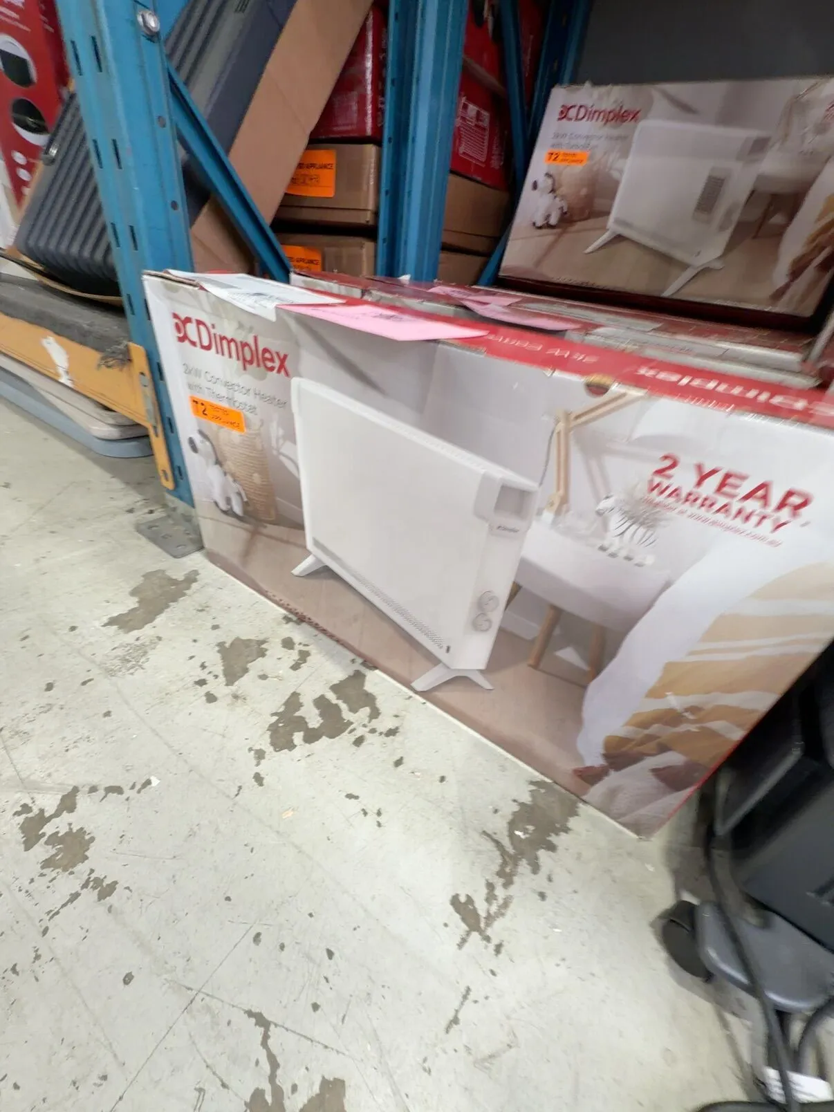 EX DISPLAY DIMPLEX ML2TS, 2KW CONVECTOR HEATER WITH THERMOSTAT, 3 MONTH WARRANTY EX DISPLAY DIMPLEX ML2TS, 2KW CONVECTOR HEATER WITH THERMOSTAT, 3 MONTH WARRANTY